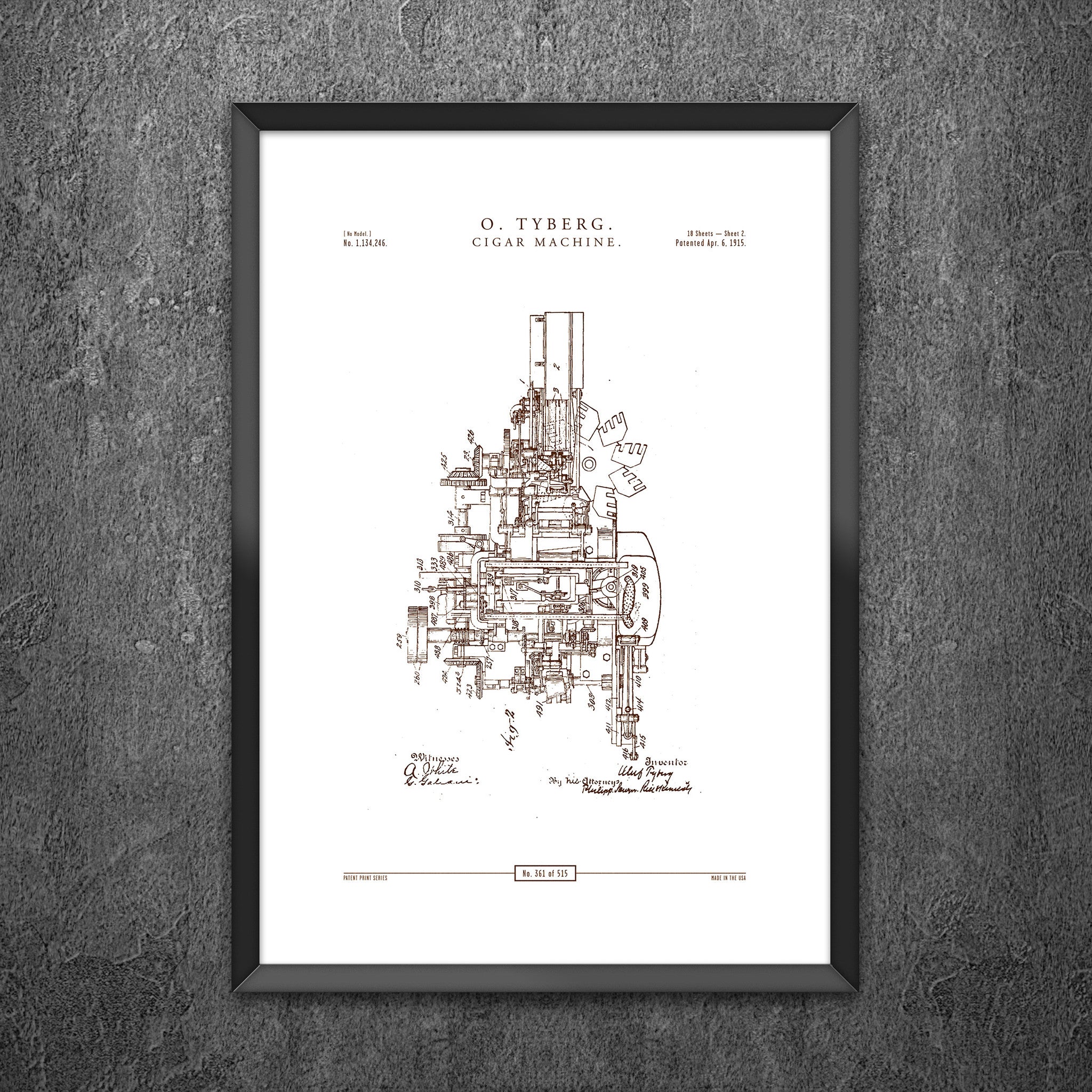No 361 - Cigar Machine
