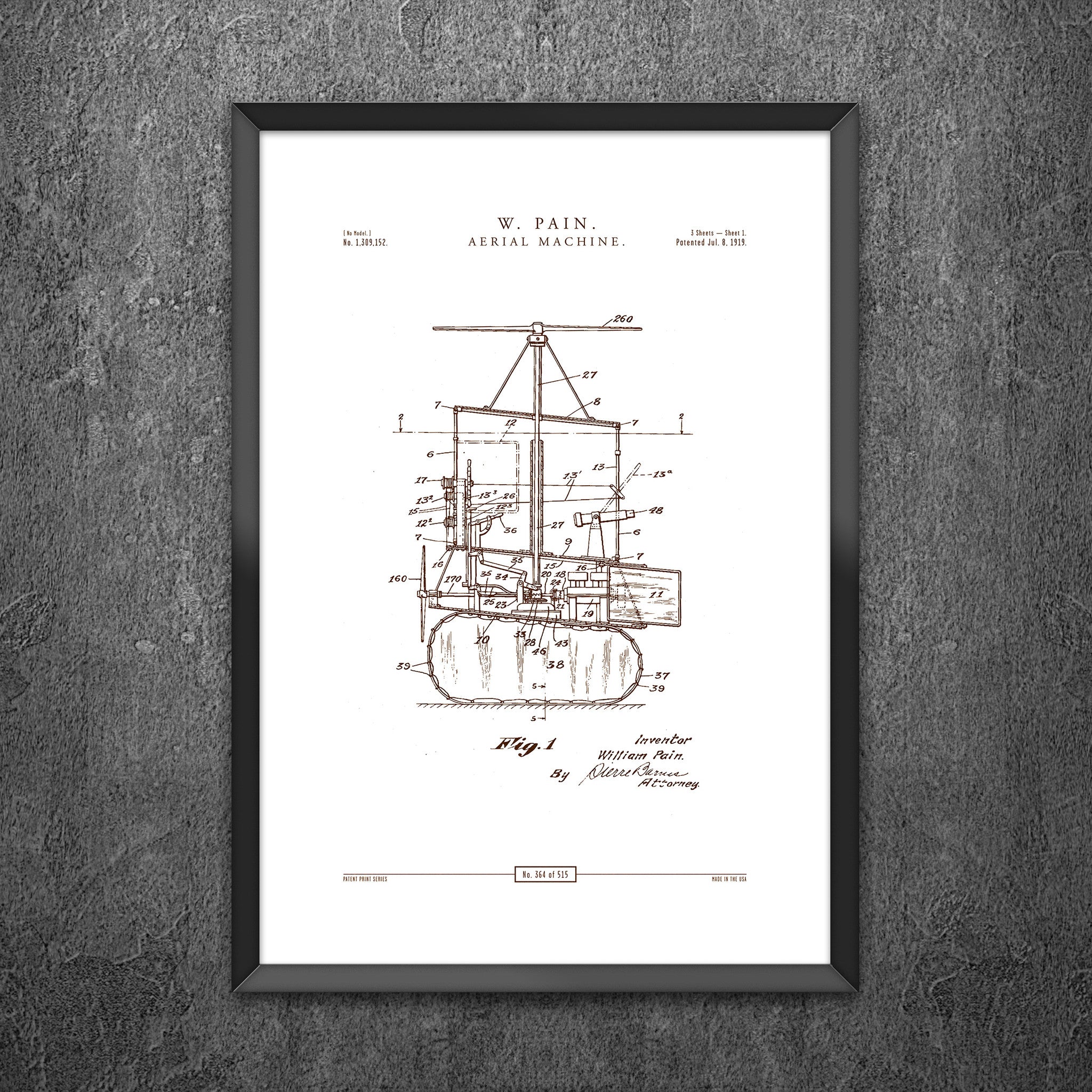 No 364 - Aerial Machine
