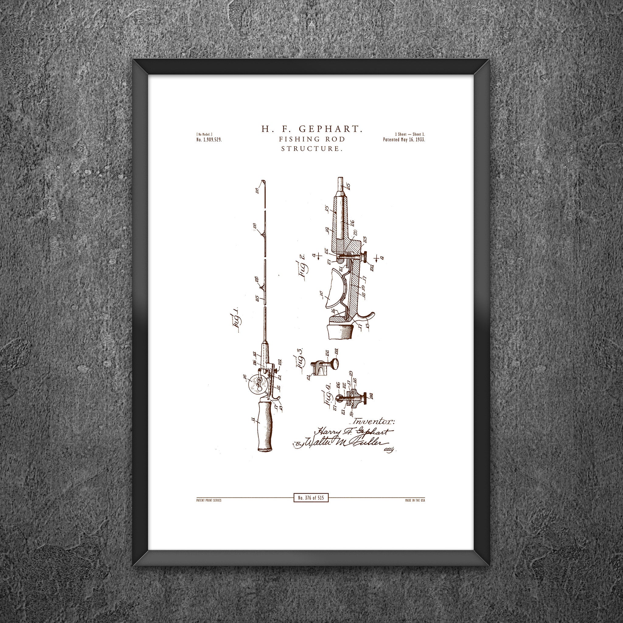 No 376 - Fishing Rod Structure
