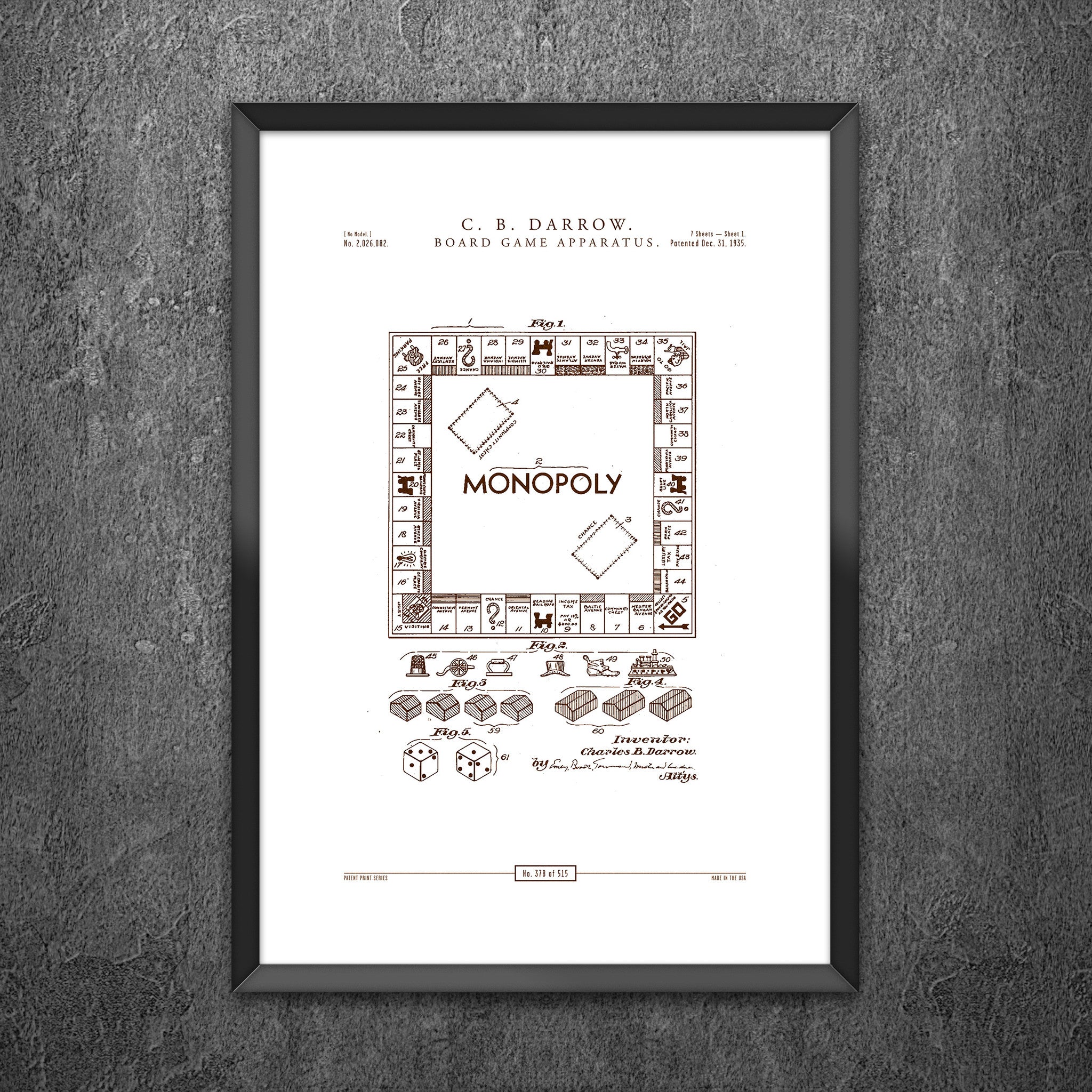 No 378 - Board Game Apparatus