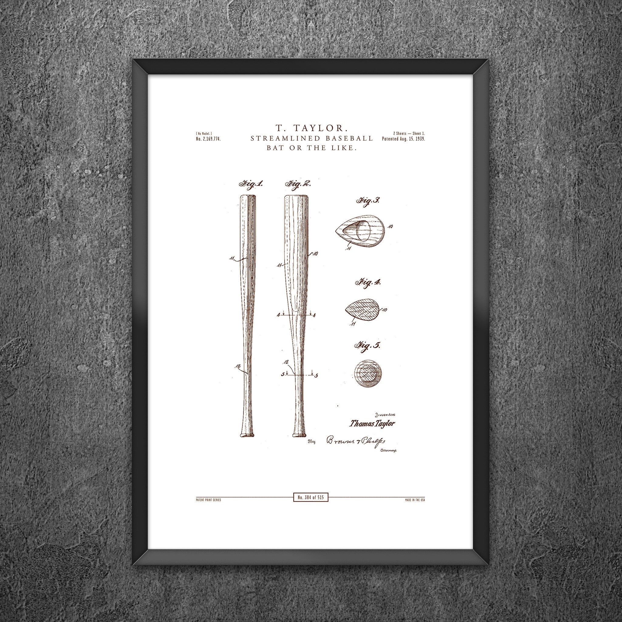 No 384 - Streamlined Baseball Bat or the Like