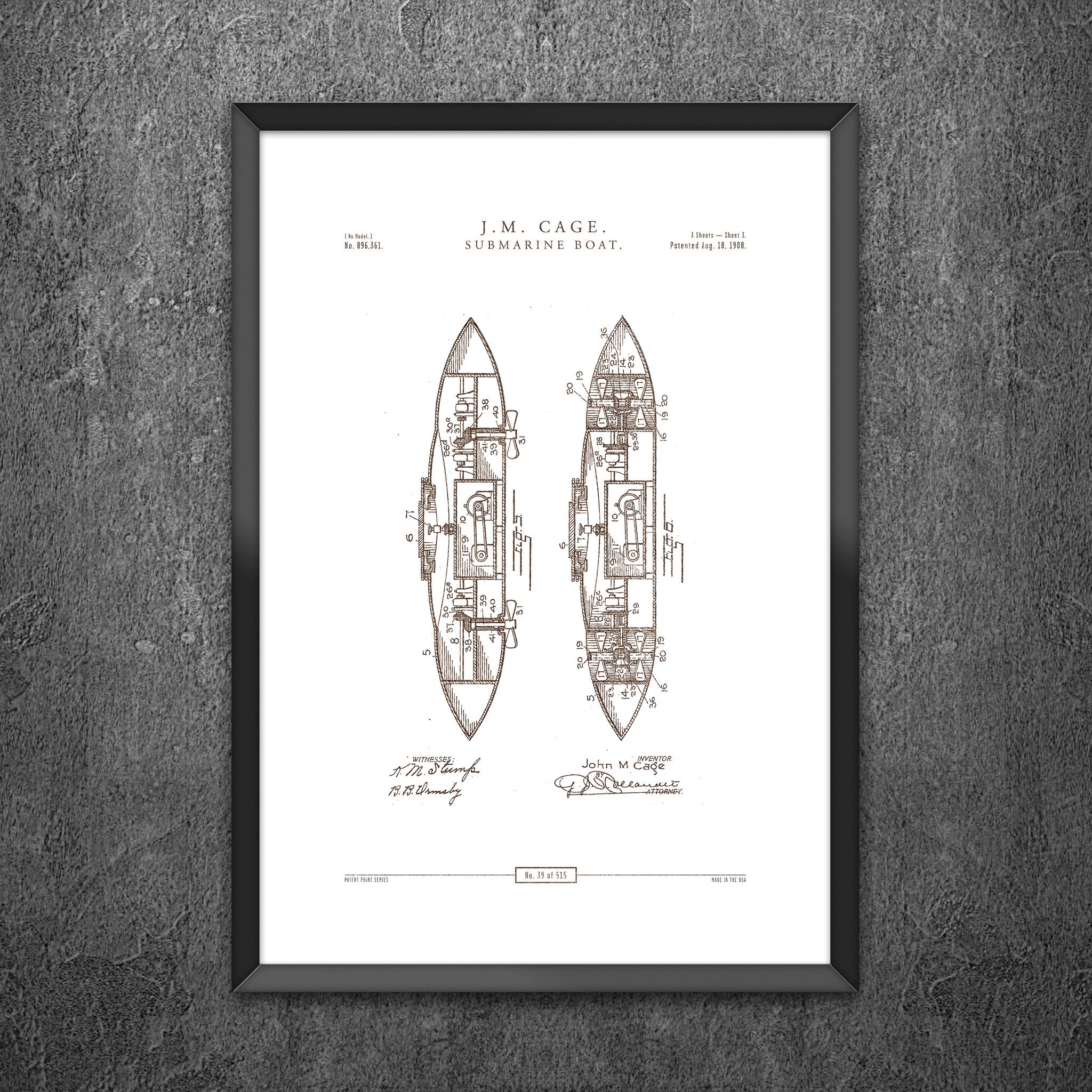 No 39 - Submarine Boat