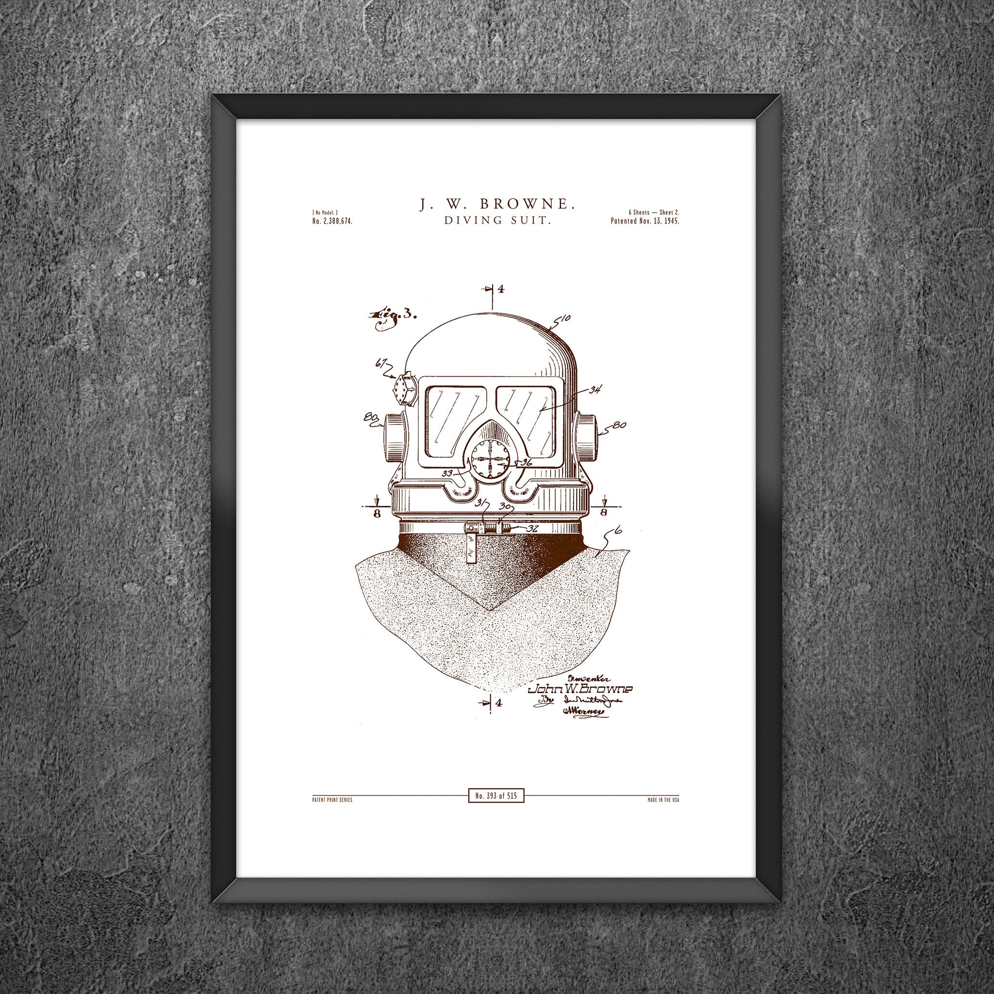 No 393 - Diving Suit