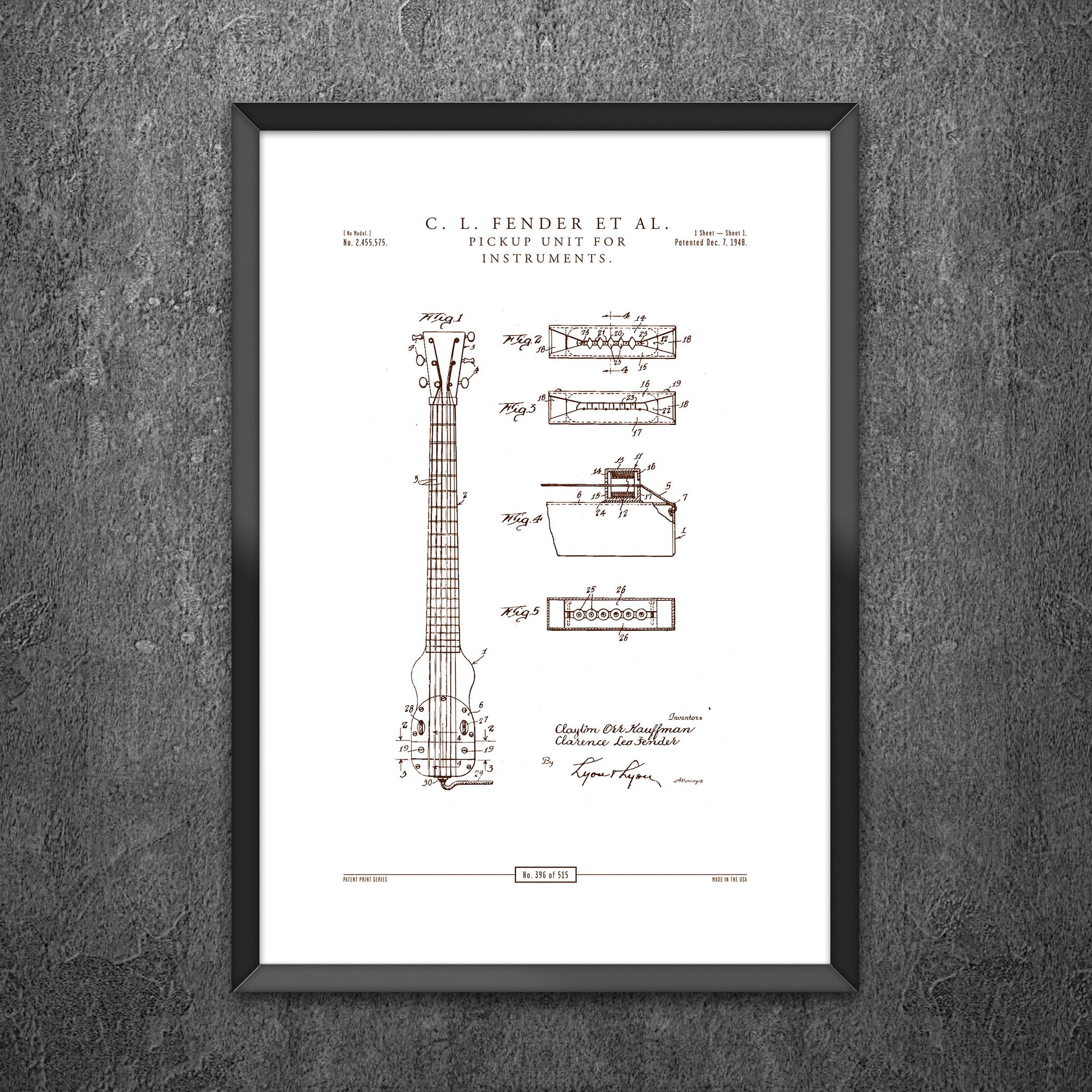 No 396 - Pickup Unit for Instruments