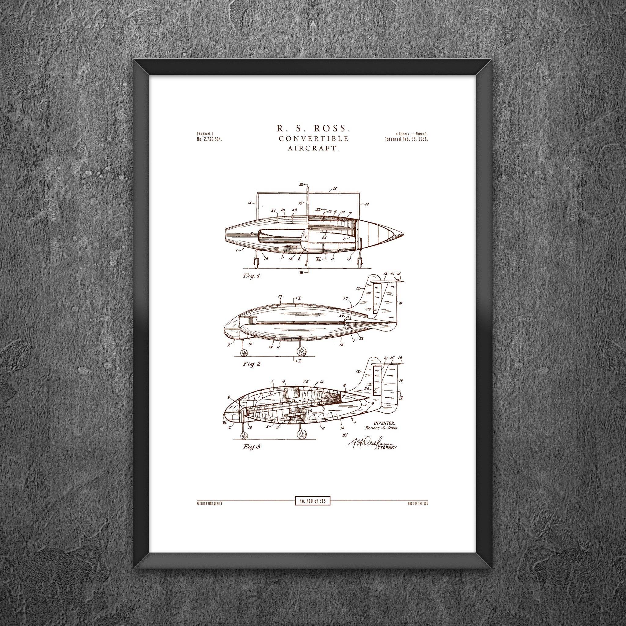 No 410 - Convertible Aircraft