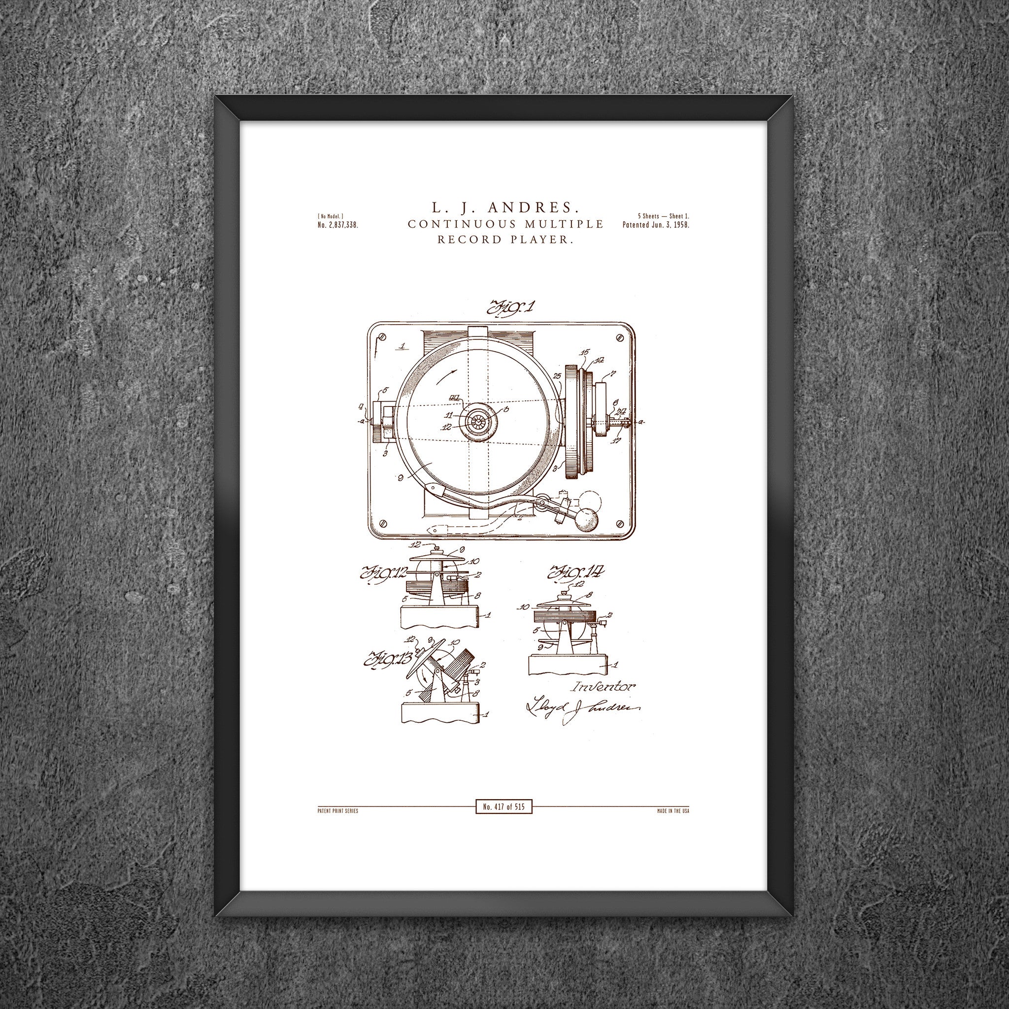 No 417 - Continuous Multiple Record Player