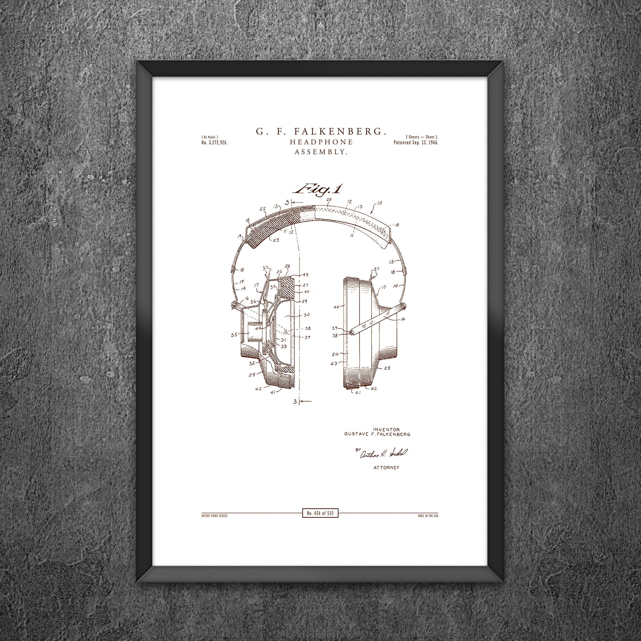 No 434 - Headphone Assembly