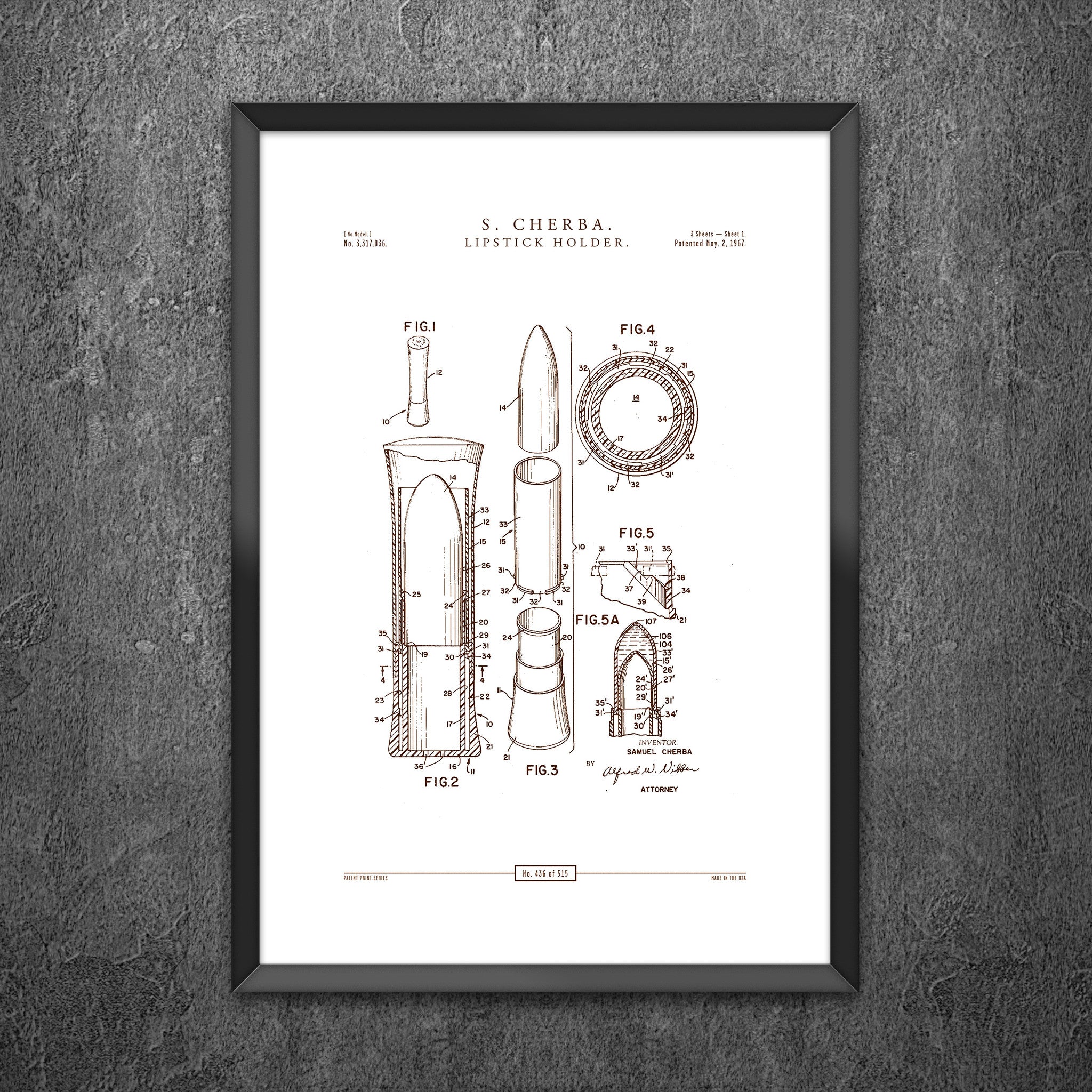 No 436 - Lipstick Holder