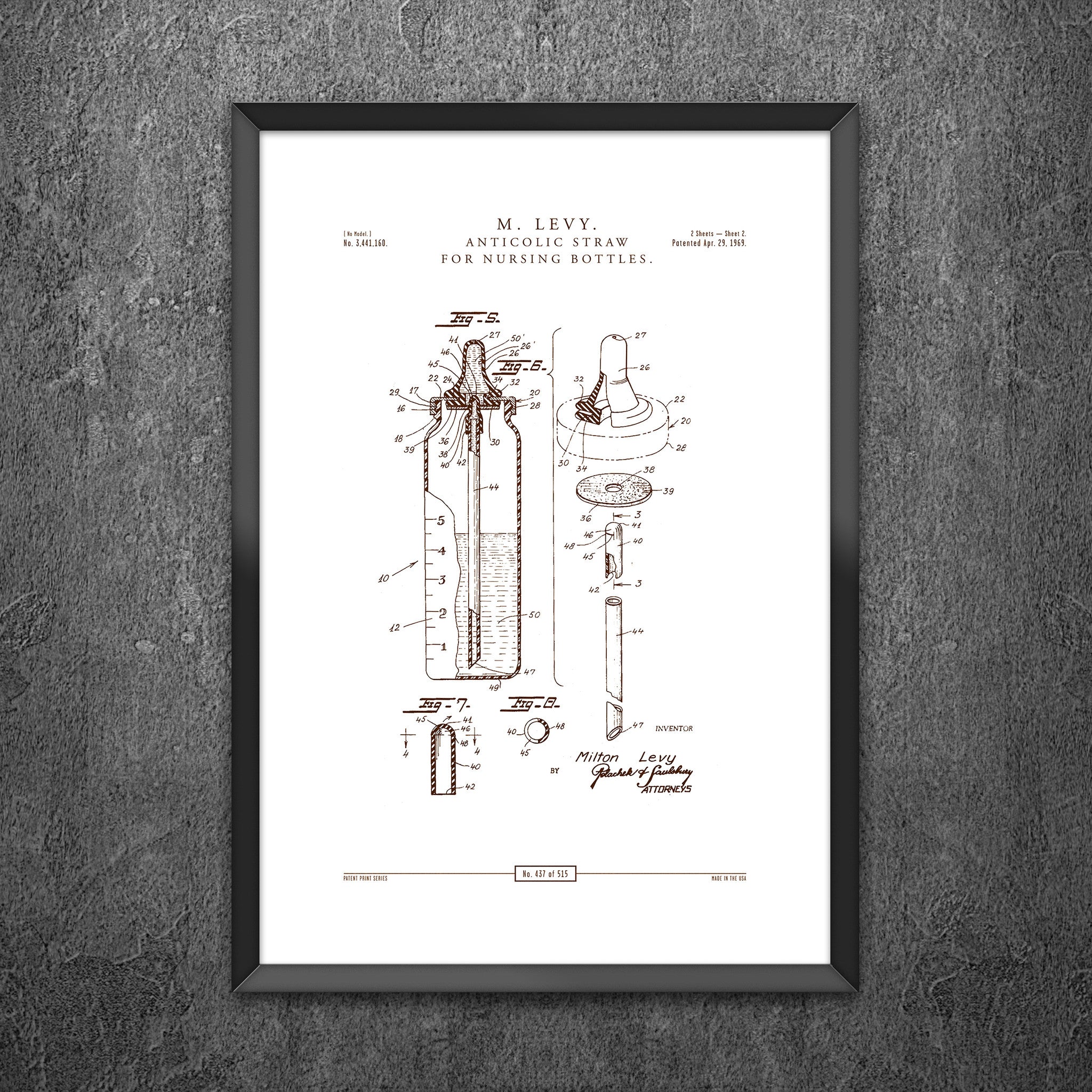 No 437 - Anticolic Straw for Nursing Bottles