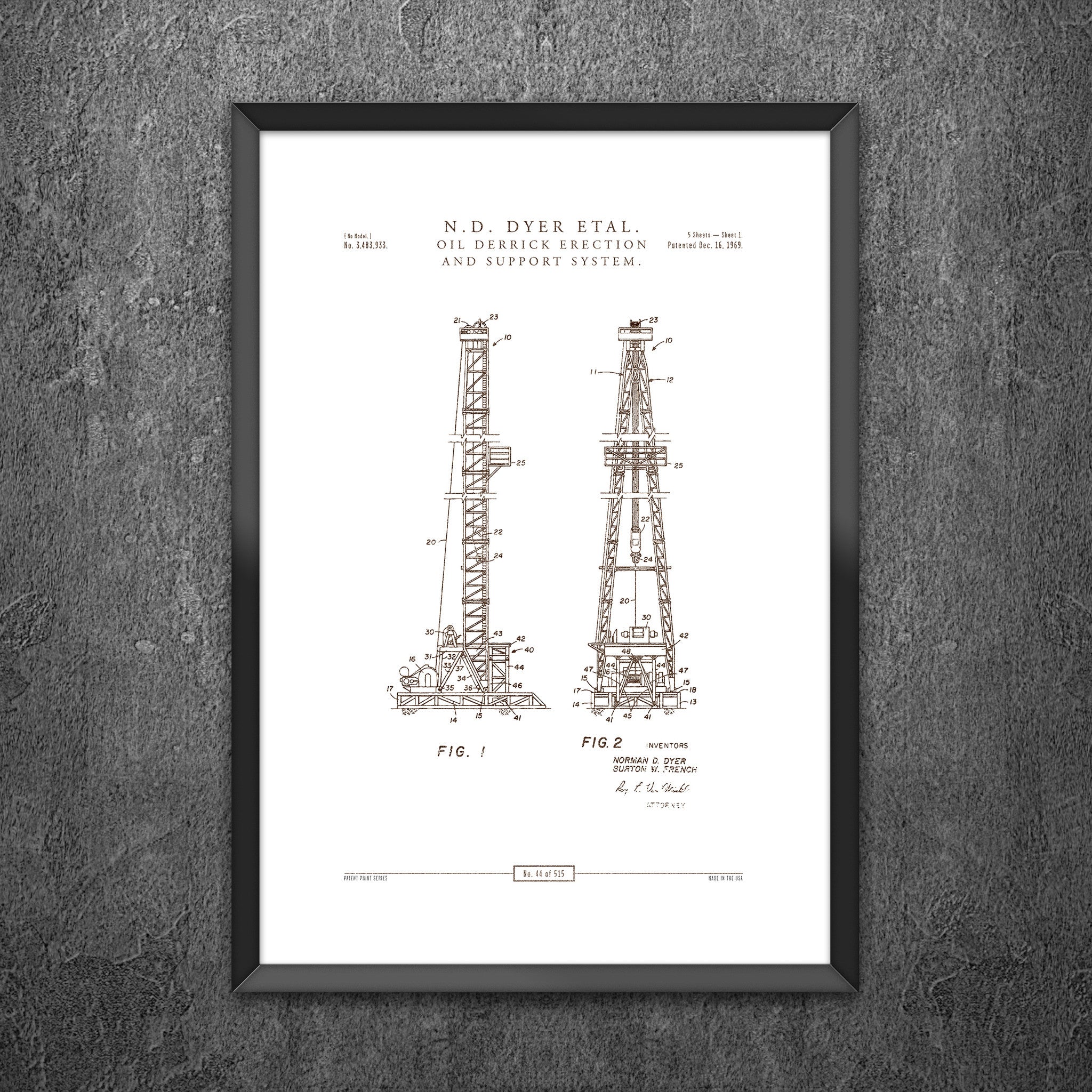 No 44 - Oil Derrick