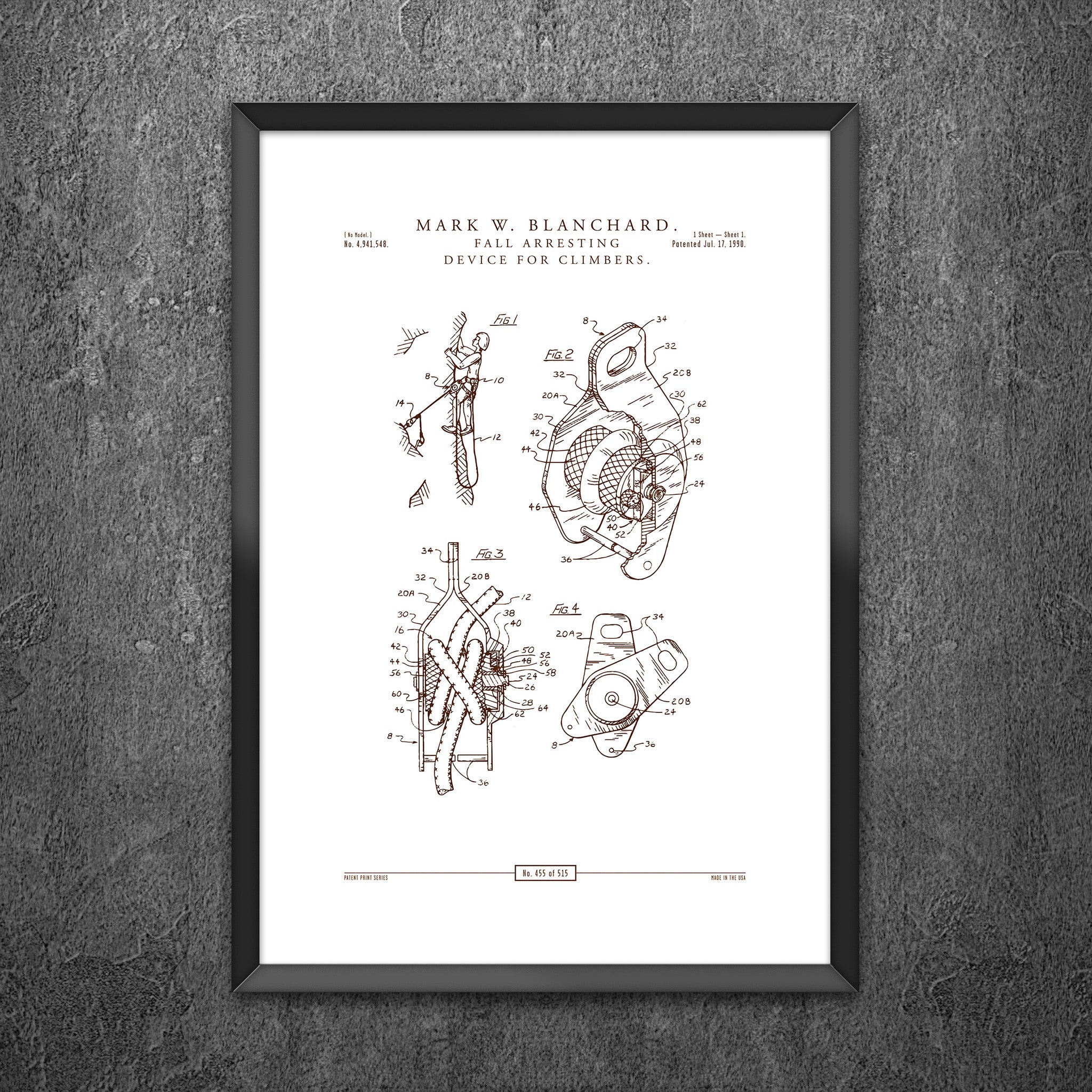 No 455 - Fall Arresting Device for Climbers