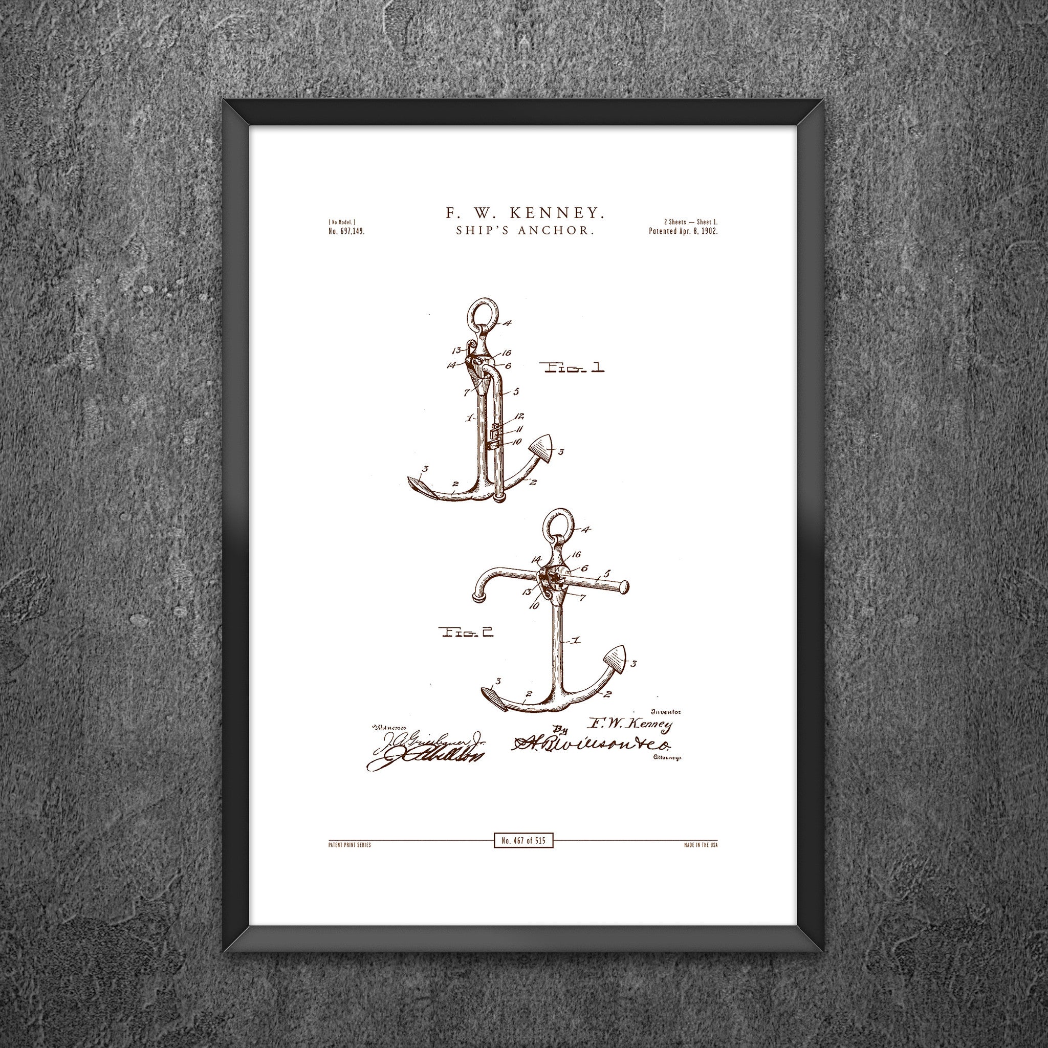 No 467 - Ships Anchor
