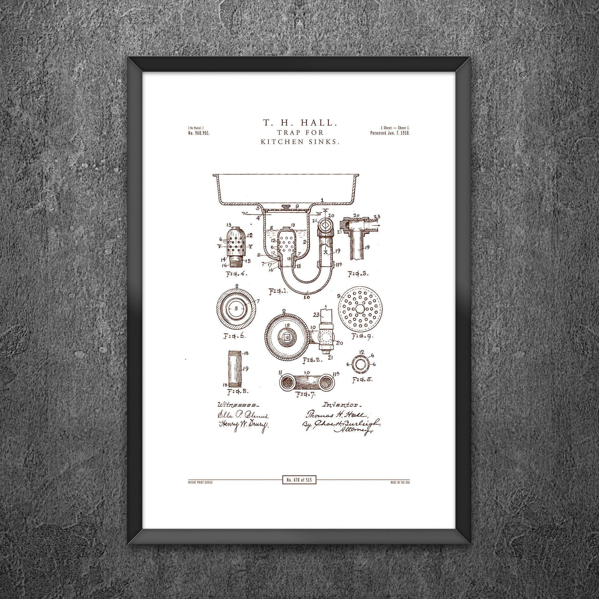 No 470 - Trap for Kitchen Sinks