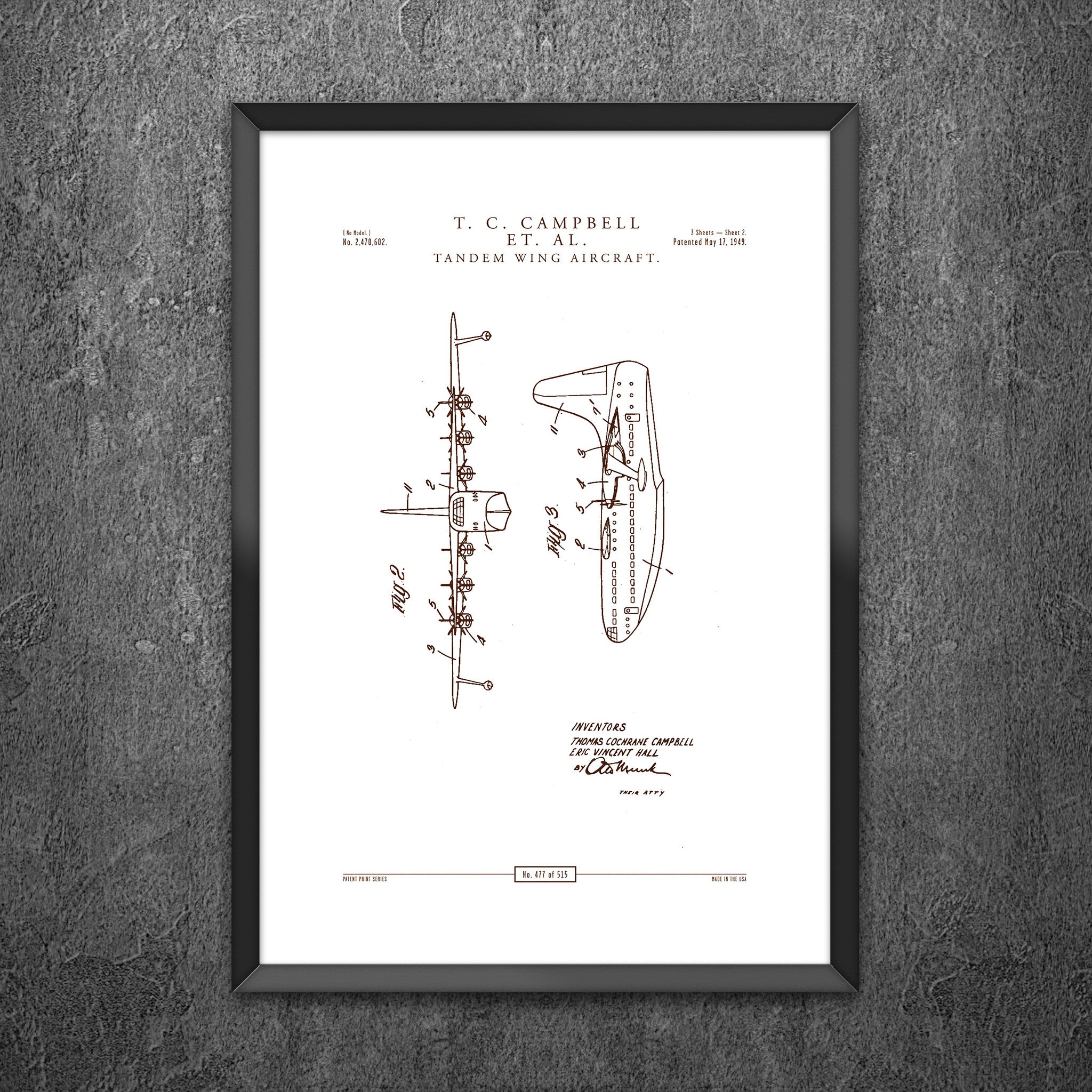 No 477 - Tandem Wing Aircraft