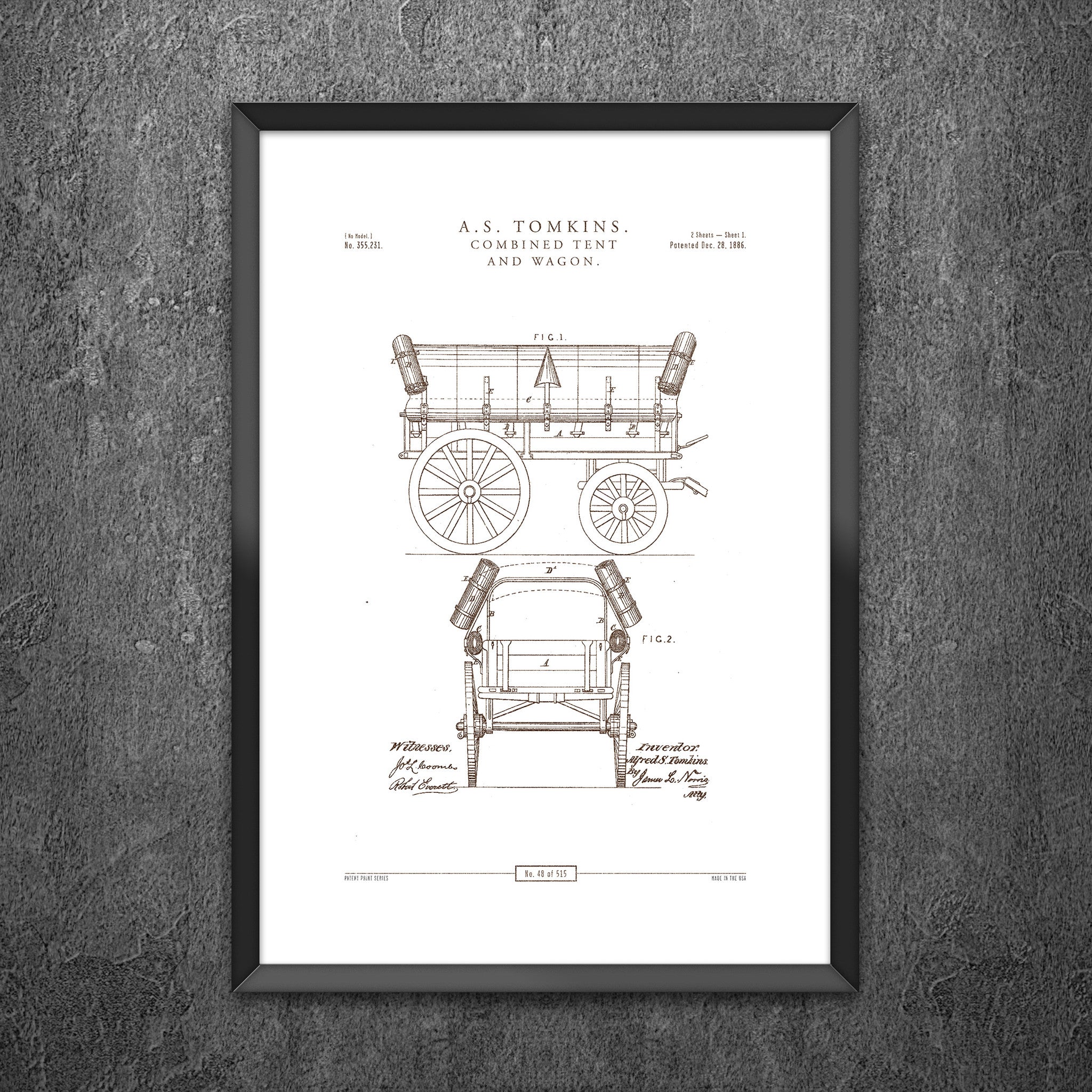 No 48 - Combined Tent and Wagon