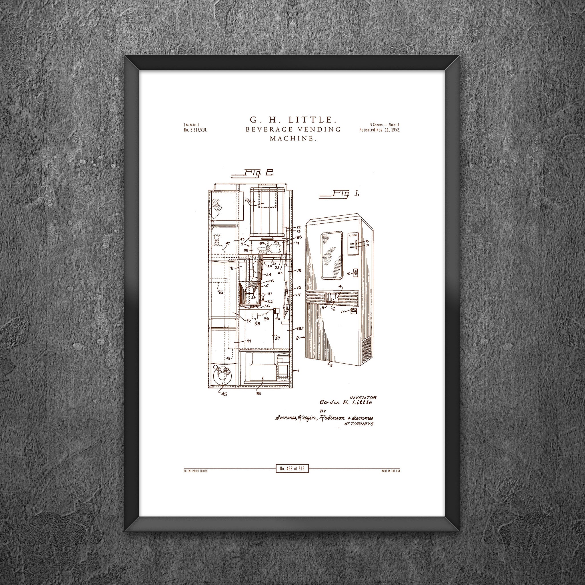 No 482 - Beverage Vending Machine