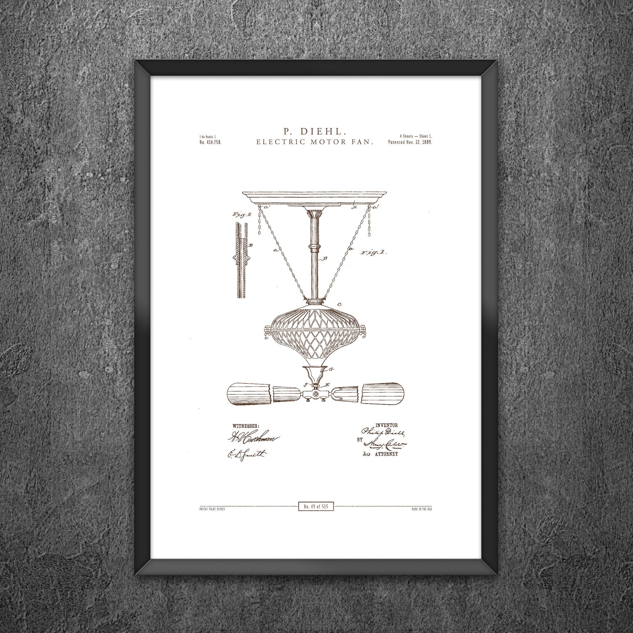 No 49 - Electric Motor Fan
