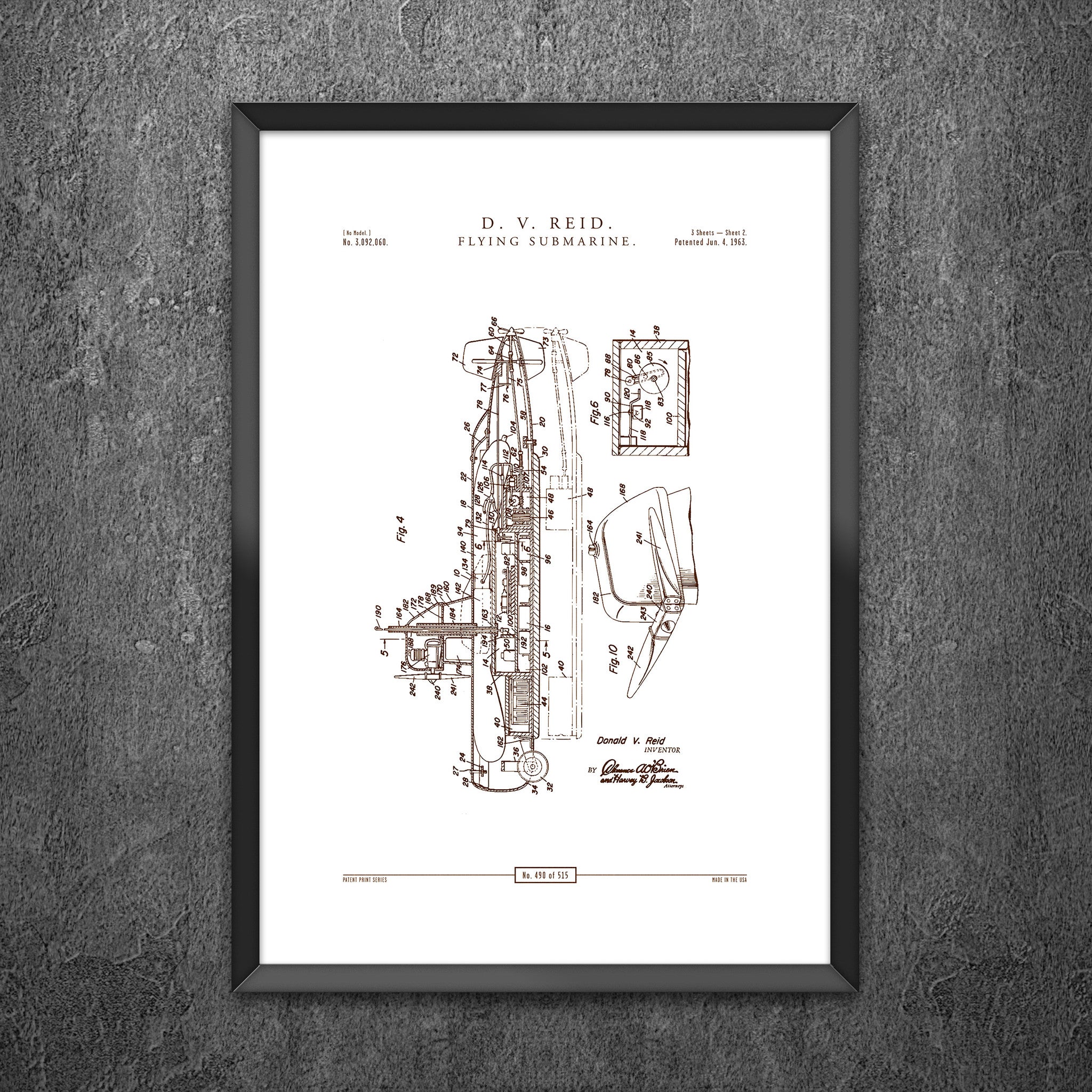 No 490 - Flying Submarine