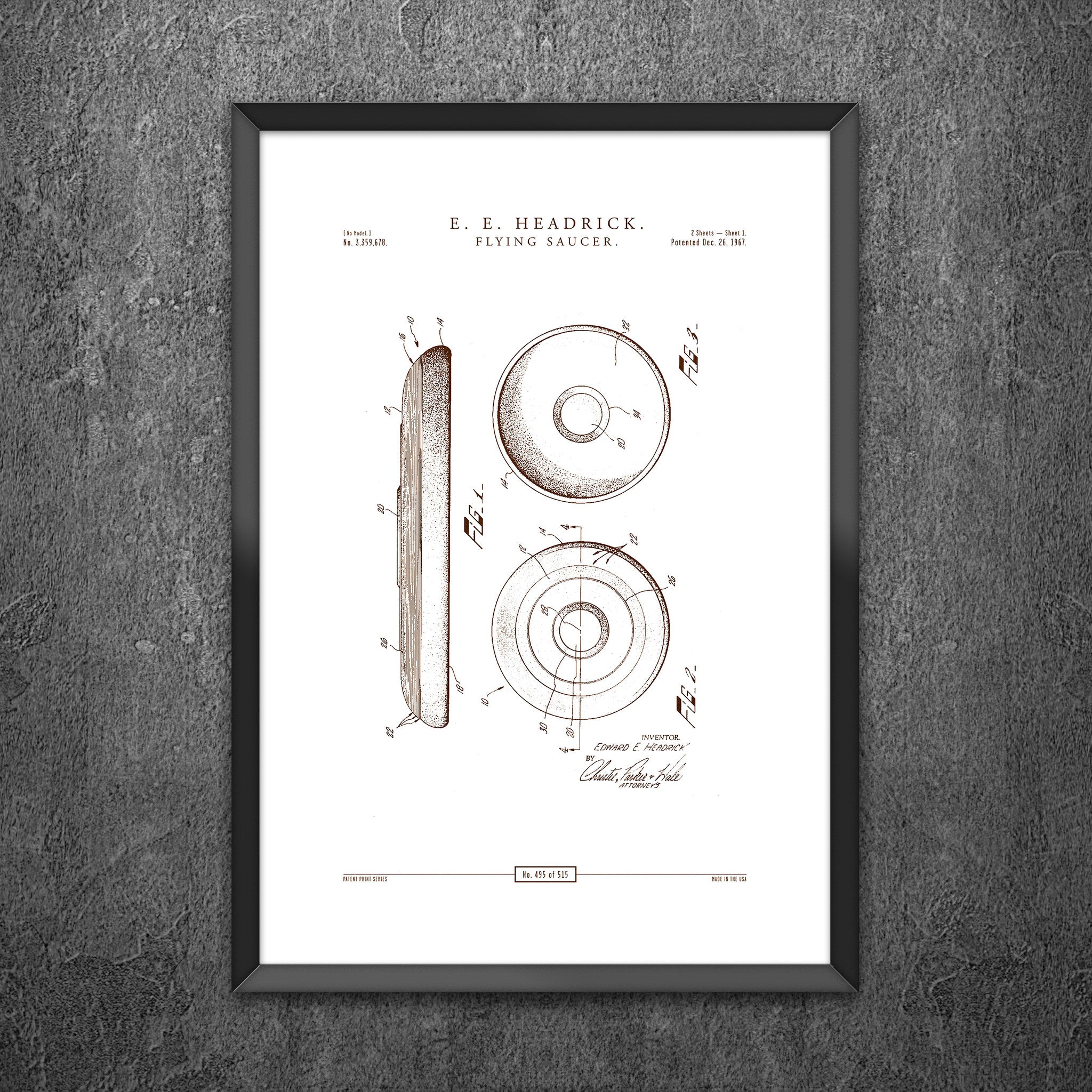 No 495 - Flying Saucer