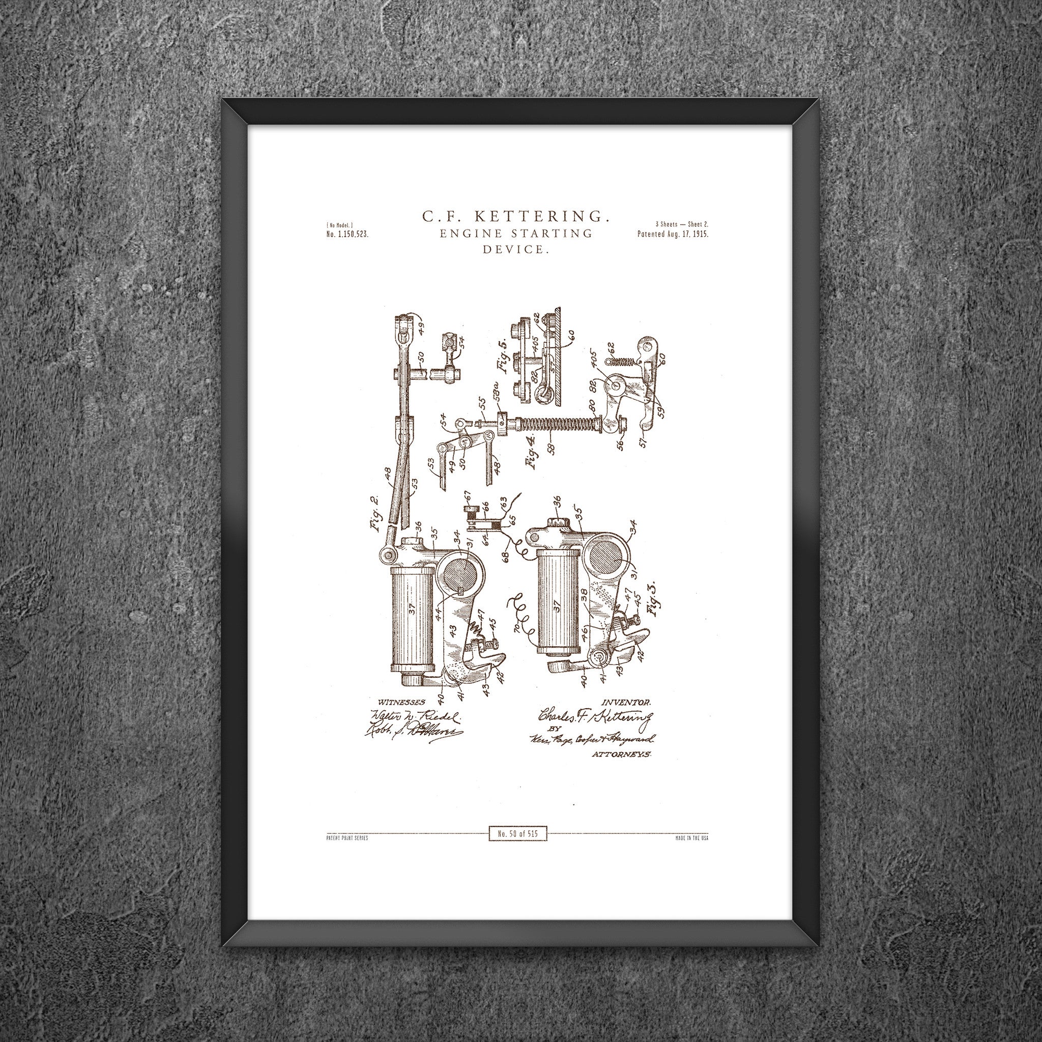 No 50 - Engine Starting Device