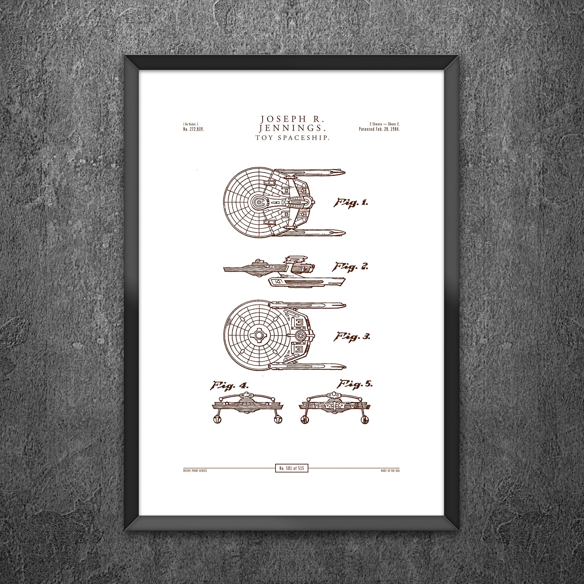 No 501 - Toy Spaceship