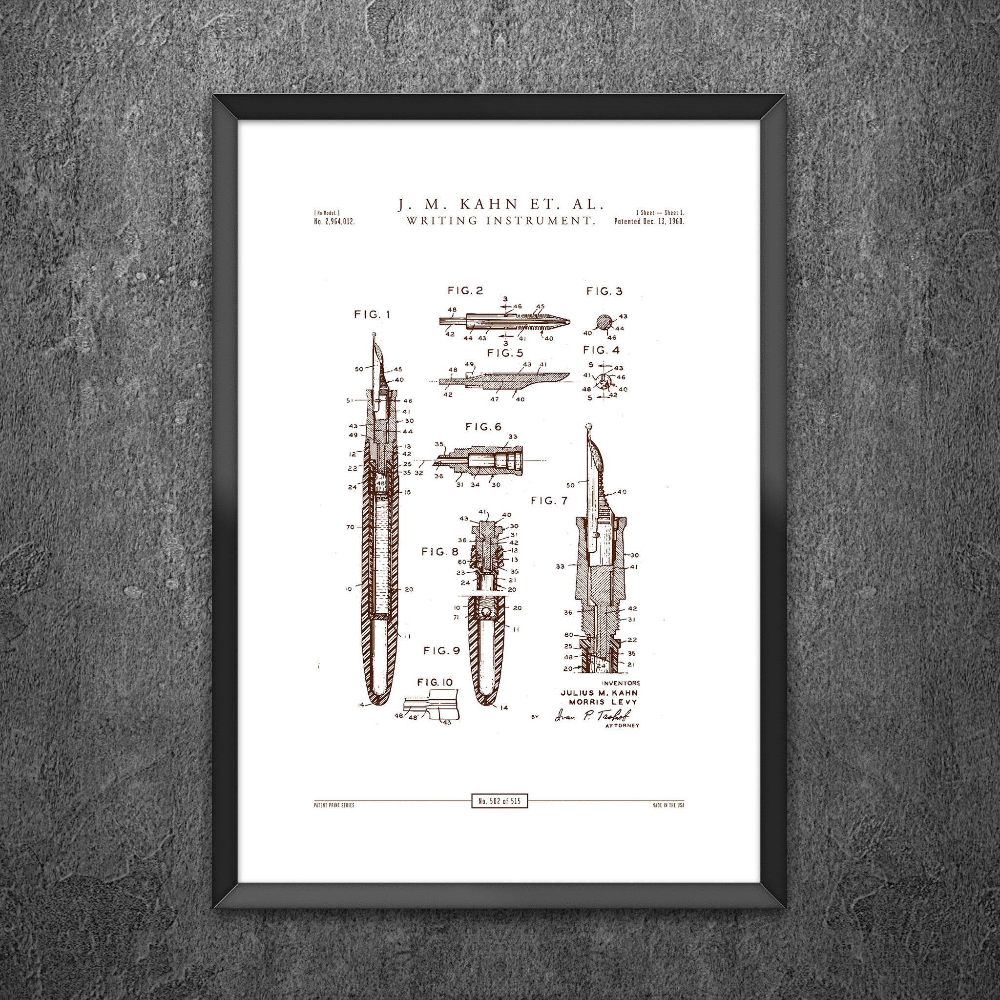 No 502 - Writing Instrument