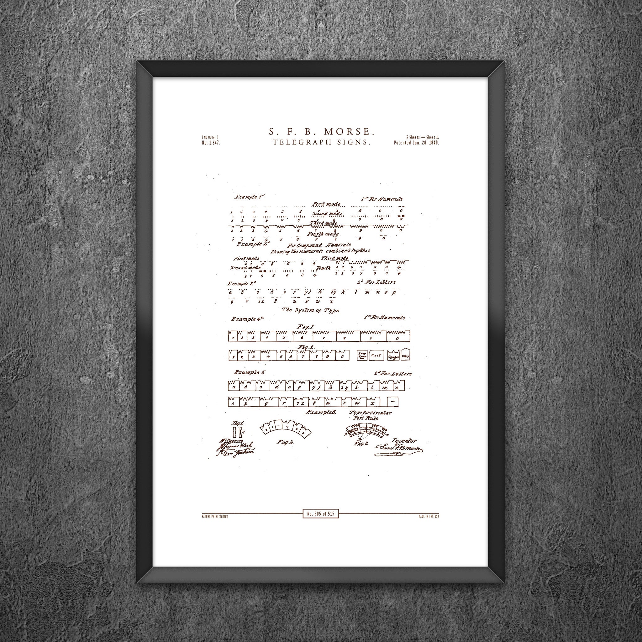No 505 - Telegraph Signs