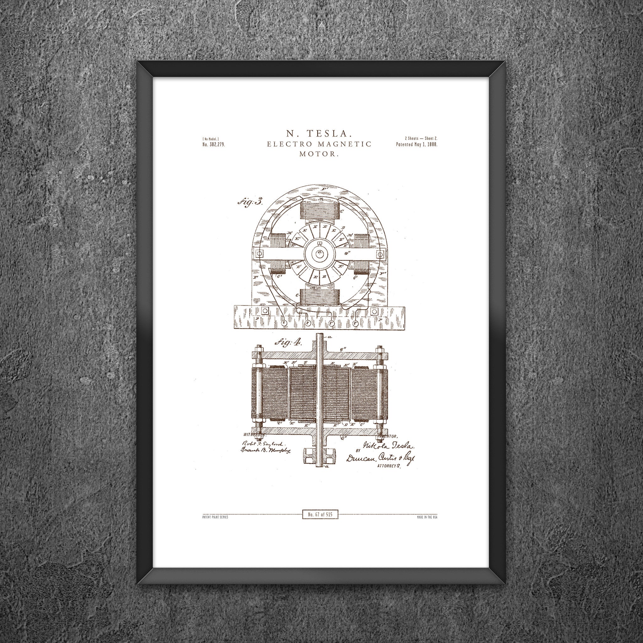 No 67 - Electro Magnetic Motor