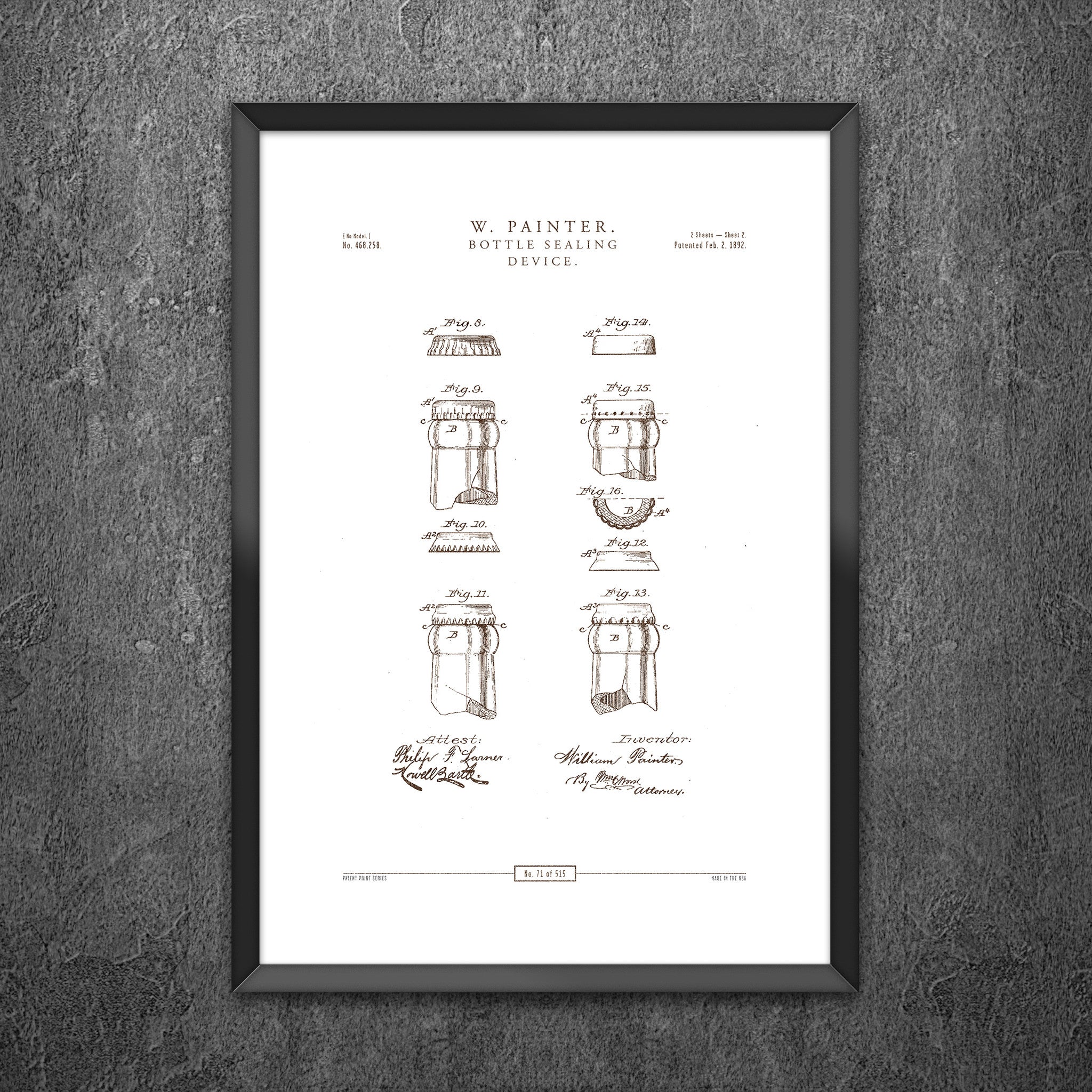 No 71 - Bottle Sealing Device