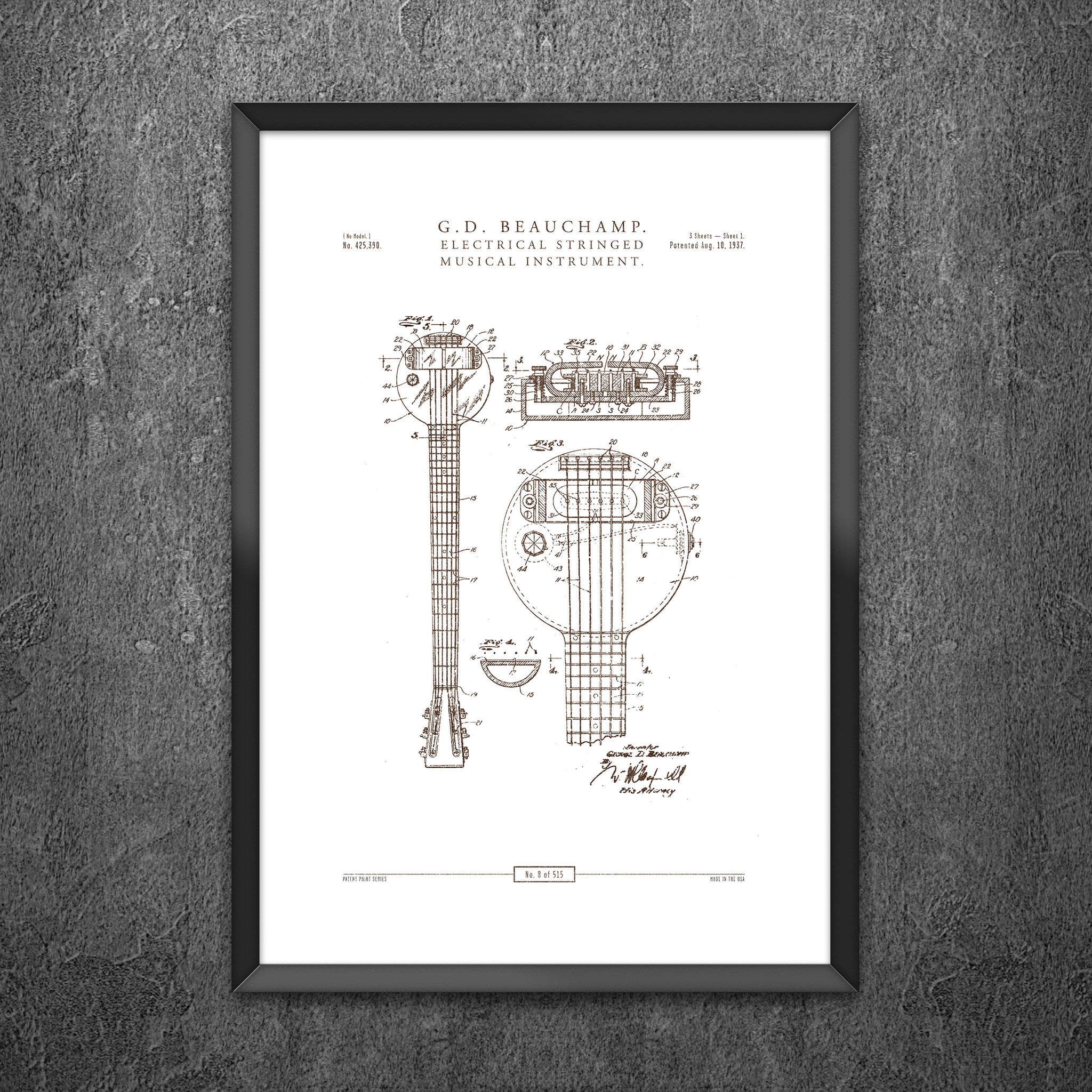 No 8 - Electrical Stringed Musical Instrument