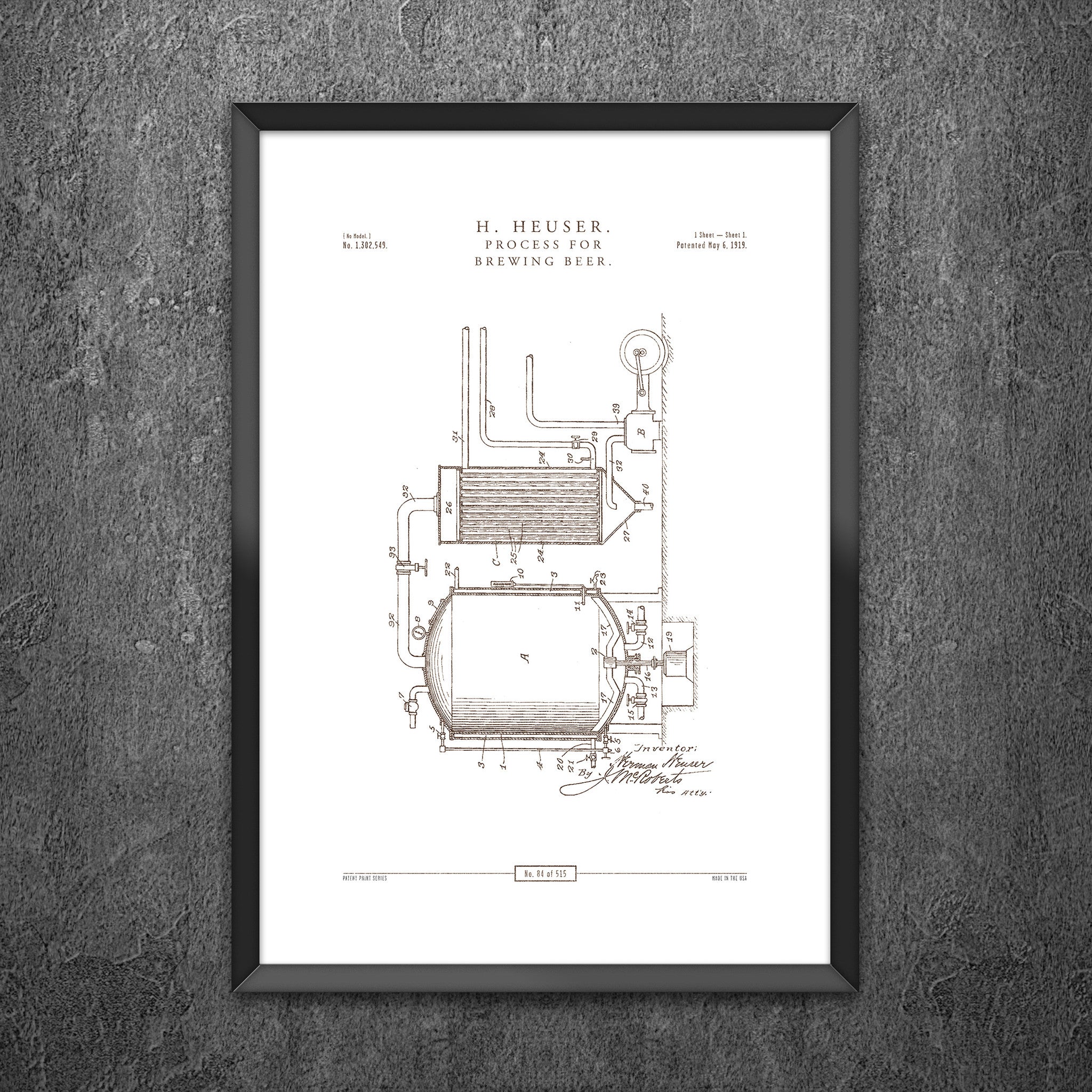 No 84 - Process for Brewing Beer