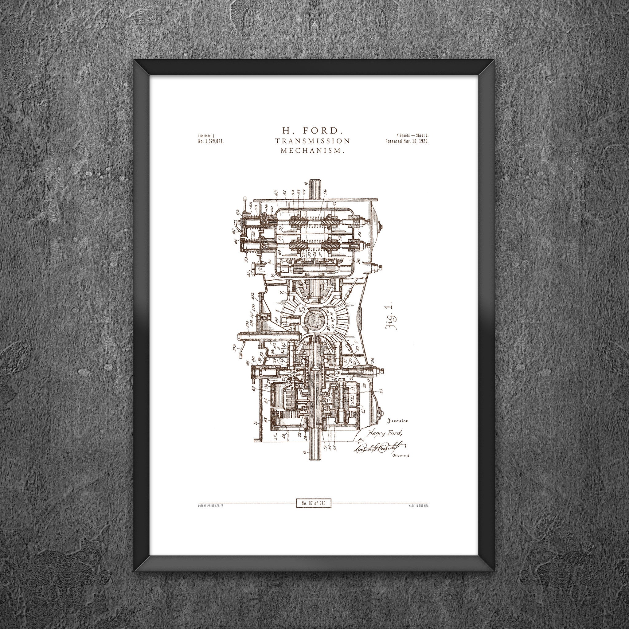 No 87 - Transmission Mechanism
