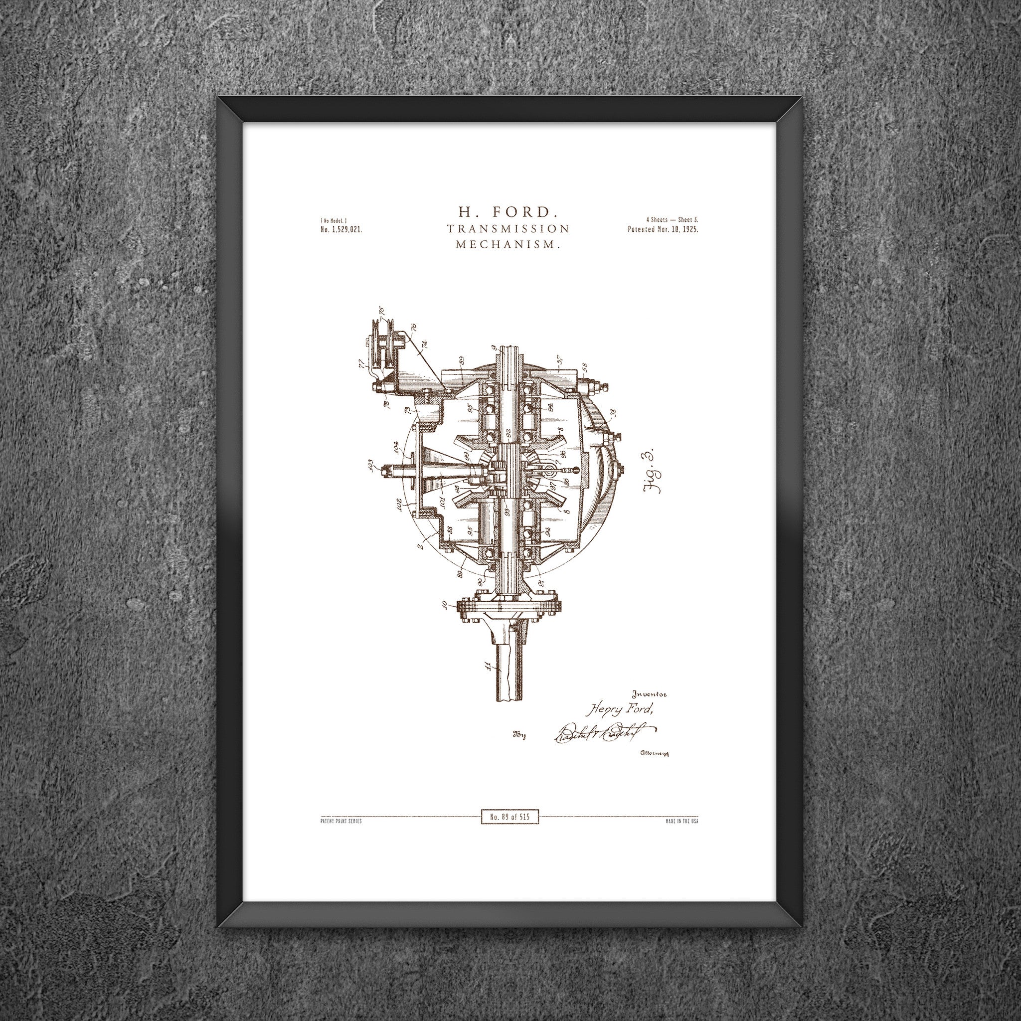 No 89 - Transmission Mechanism