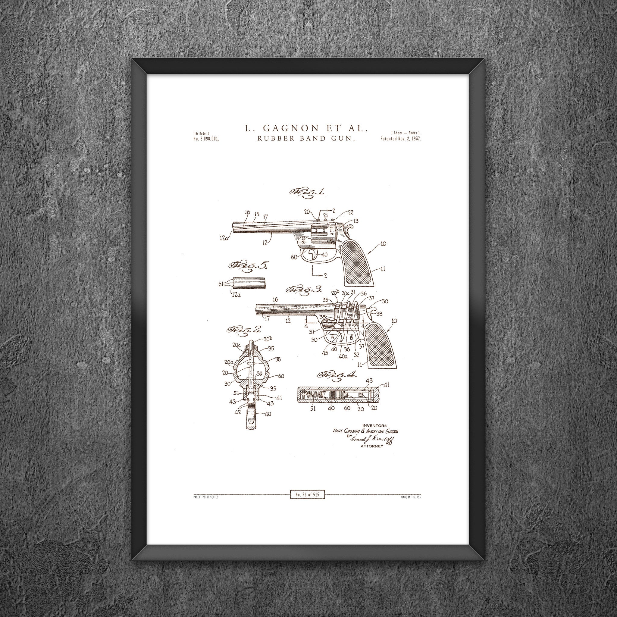 No 96 - Rubber Band Gun