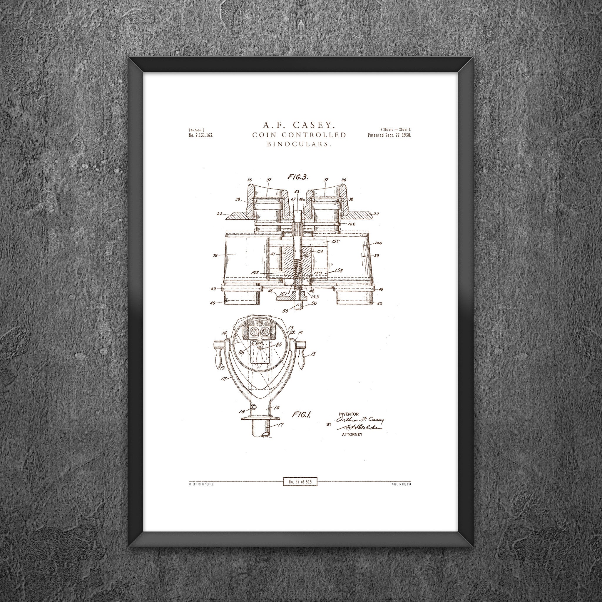 No 97 - Coin Controlled Binoculars