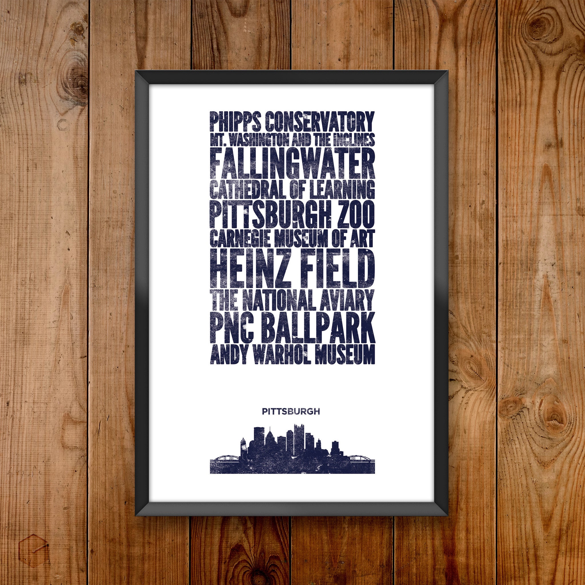 Pittsburgh City Print