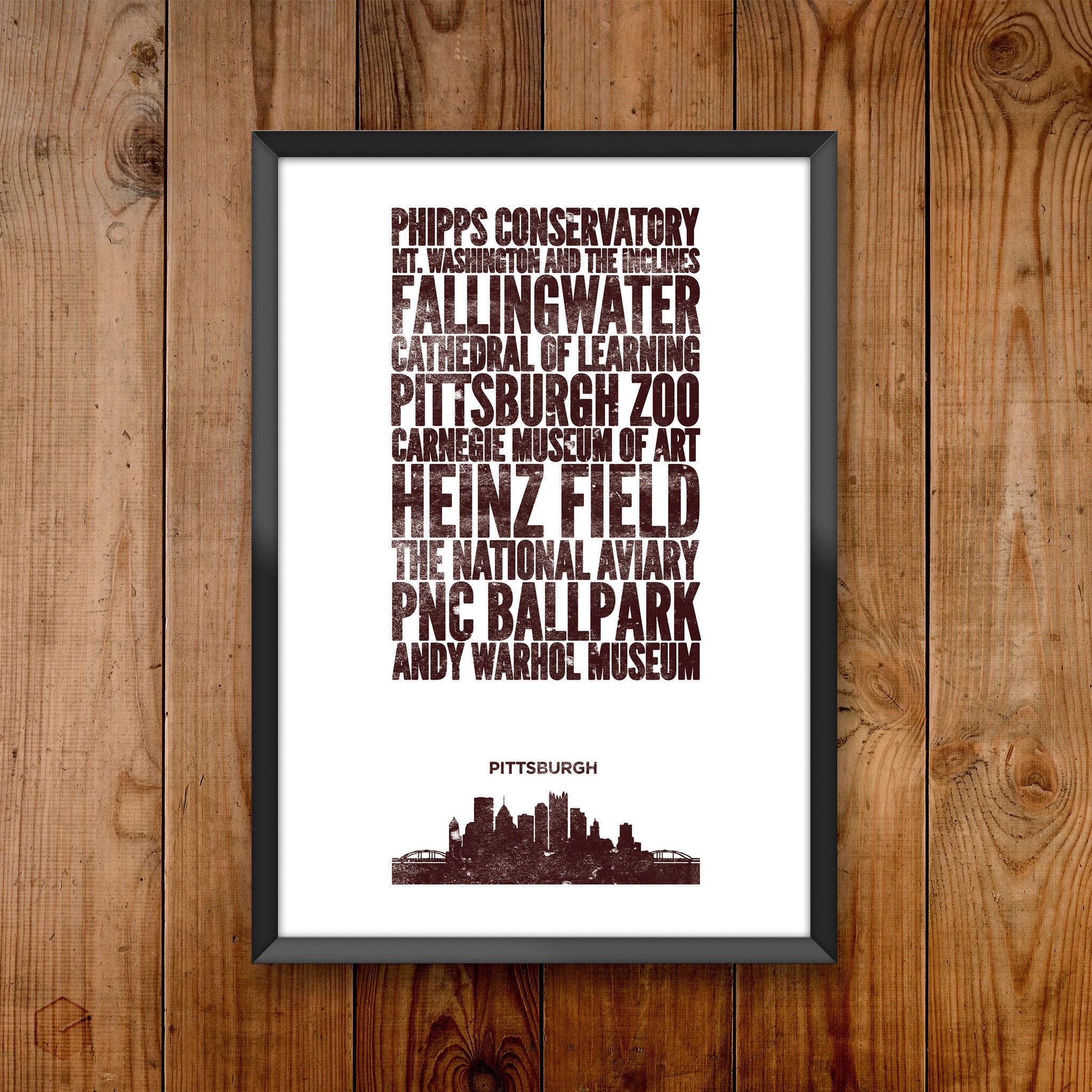Pittsburgh City Print