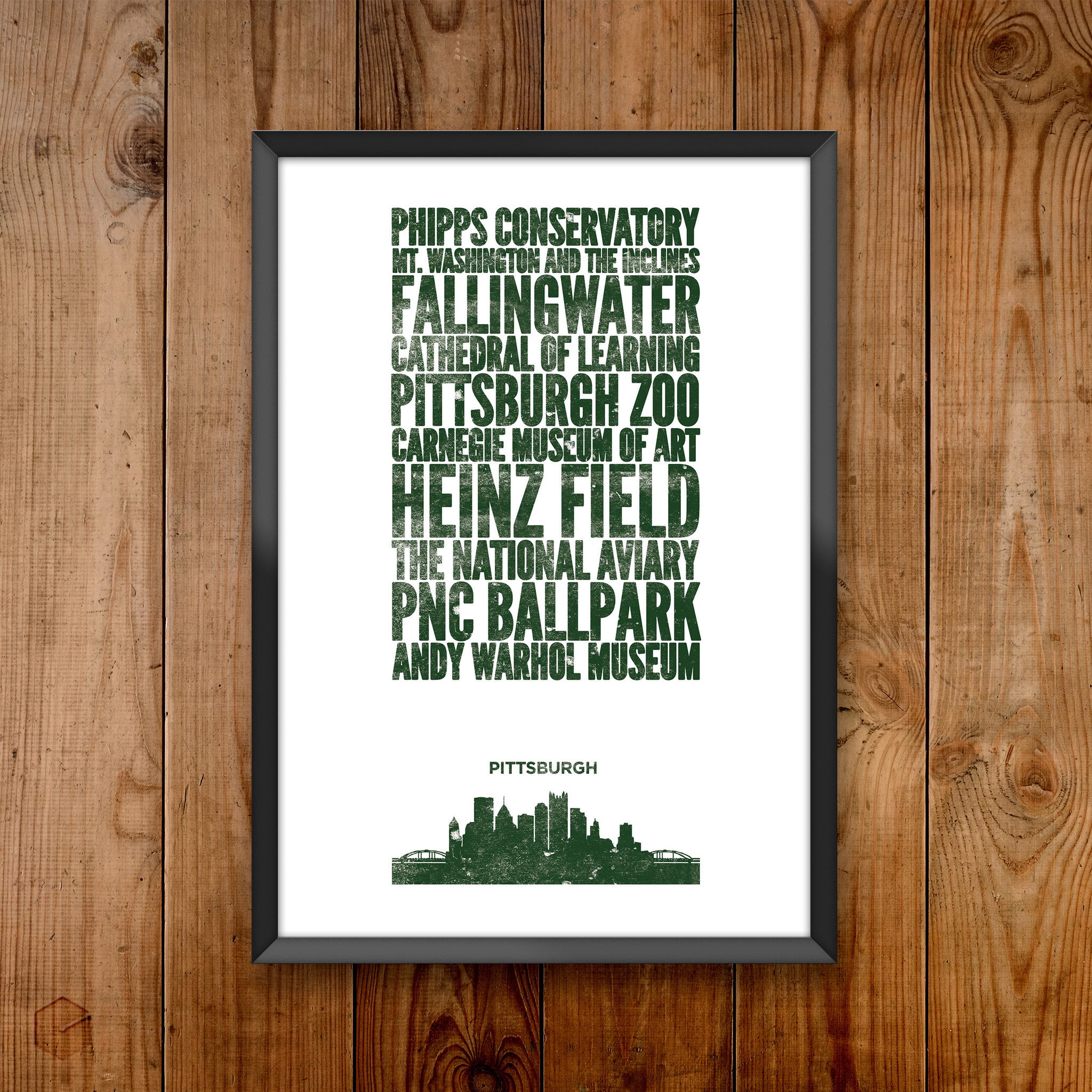 Pittsburgh City Print