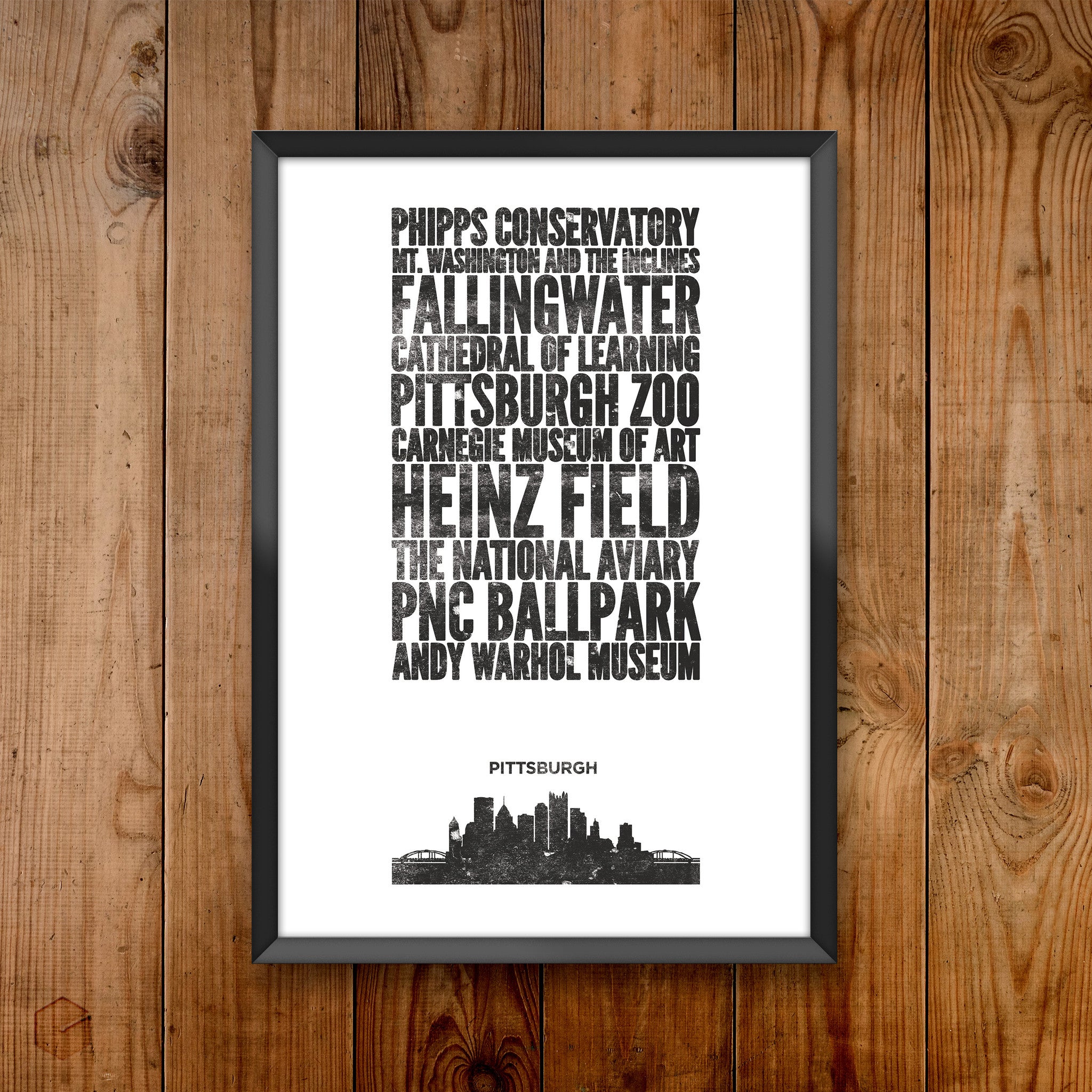 Pittsburgh City Print