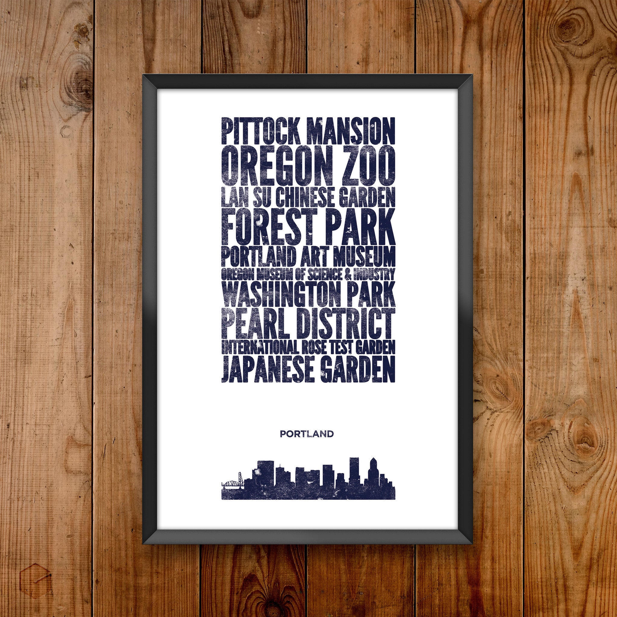 Portland City Print