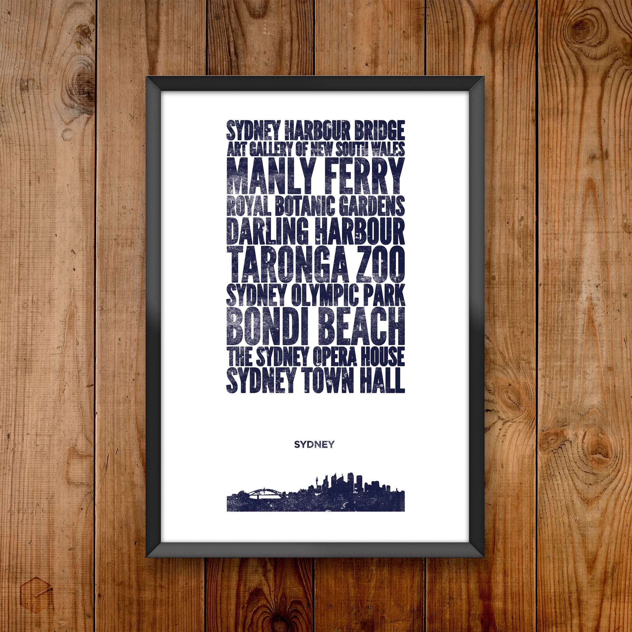 Sydney City Print