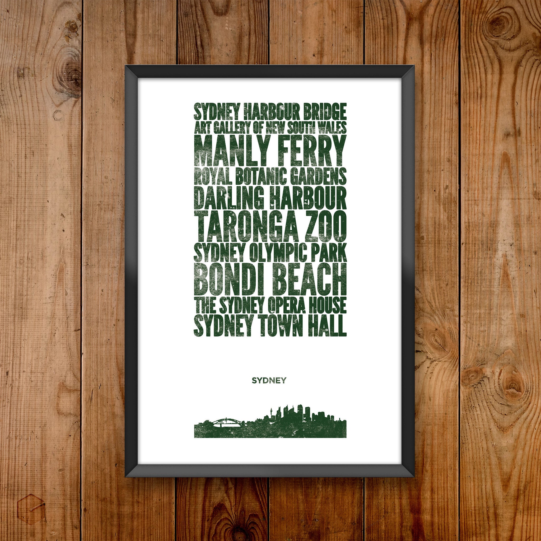 Sydney City Print