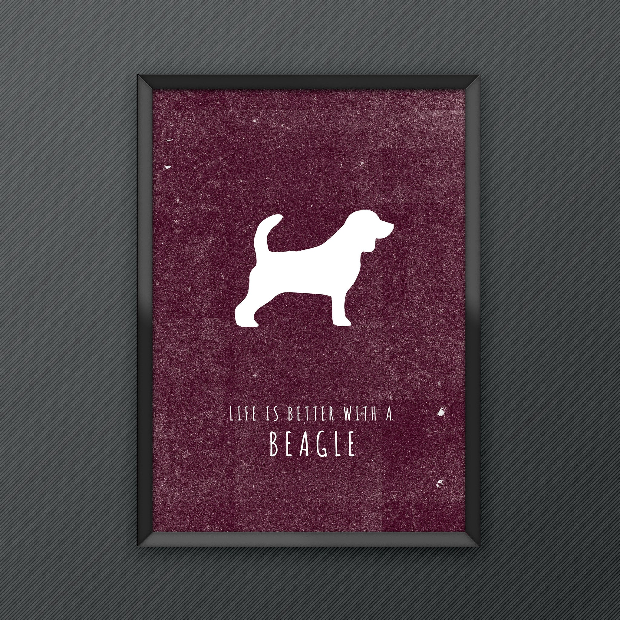 Beagle Dog Print