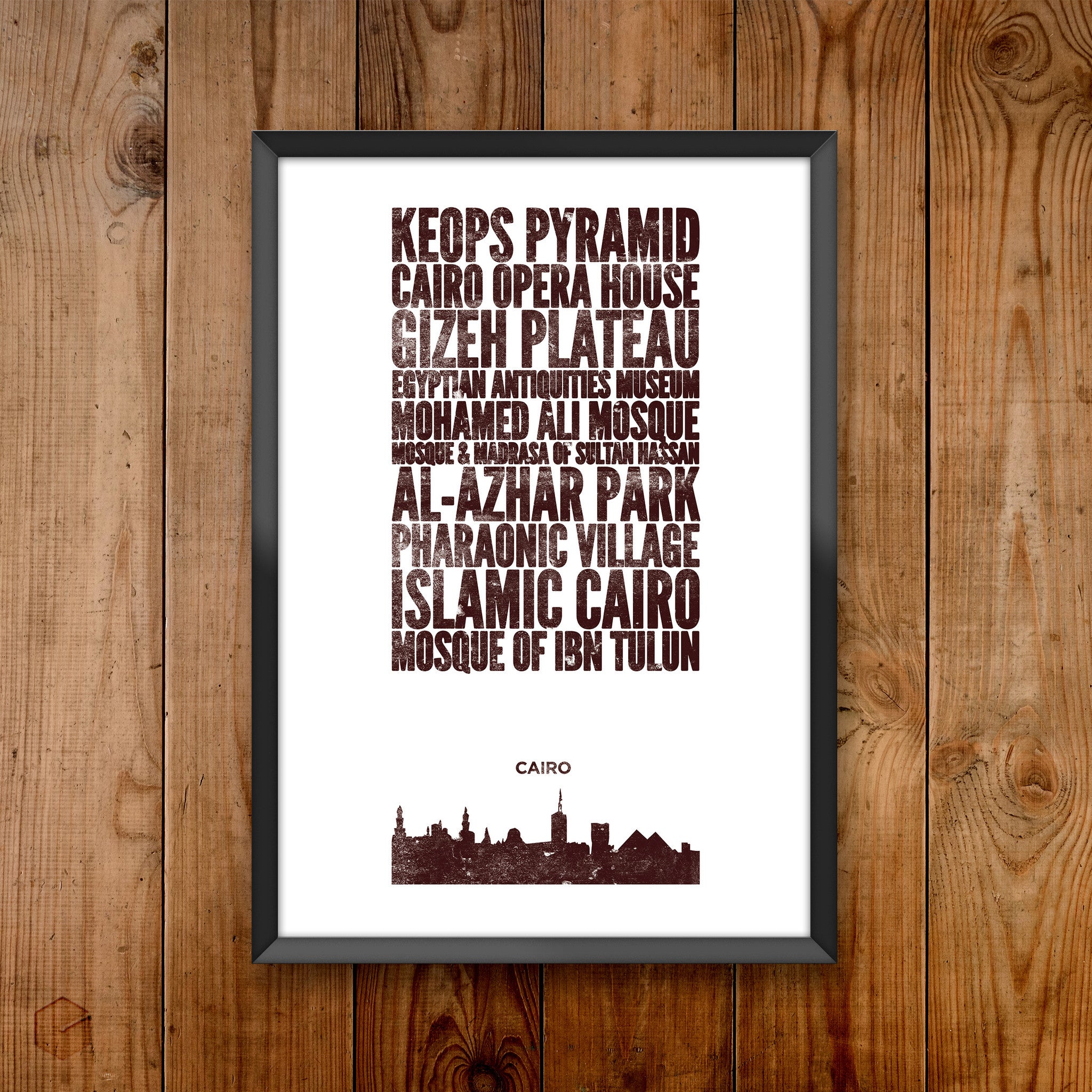 Cairo City Print