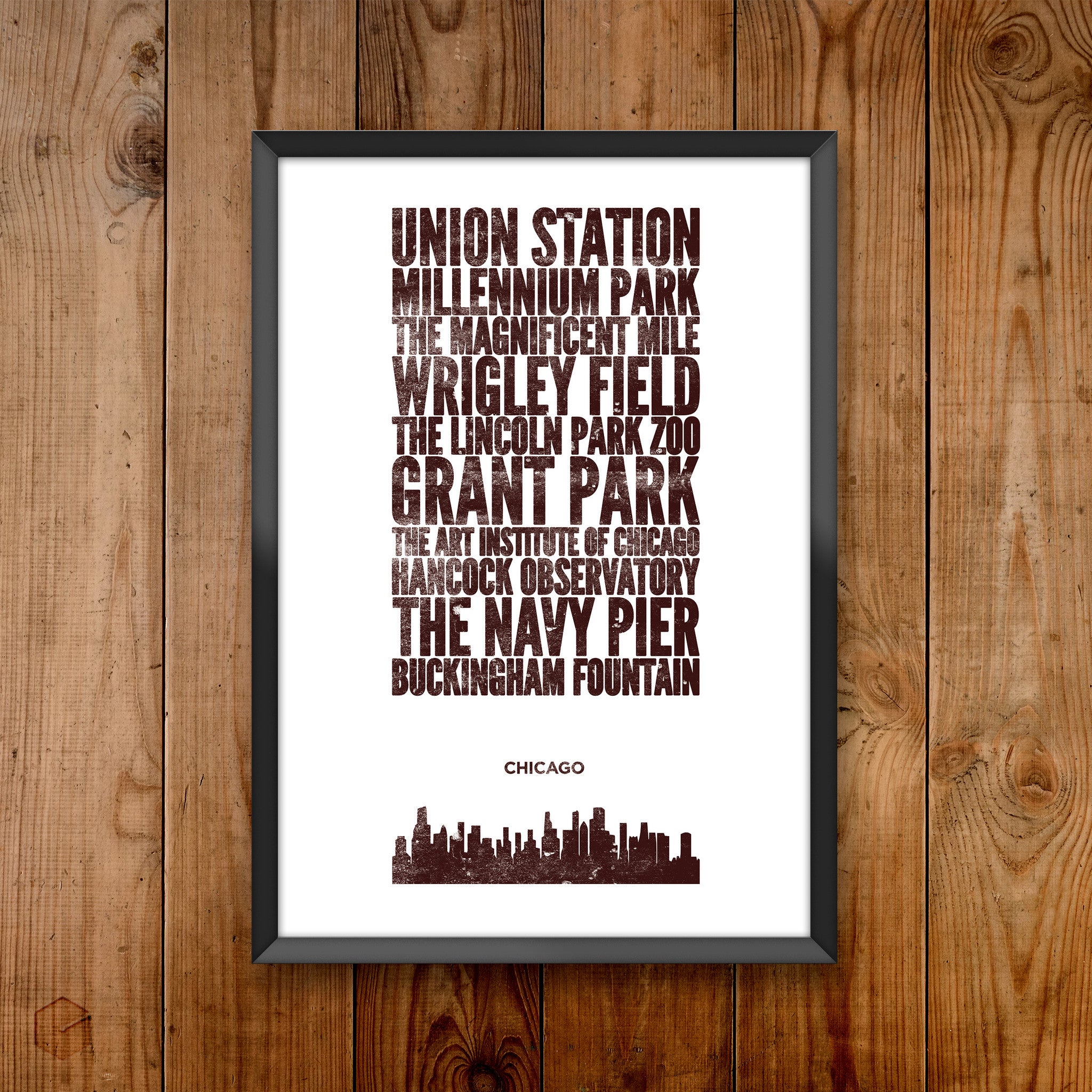 Chicago City Print