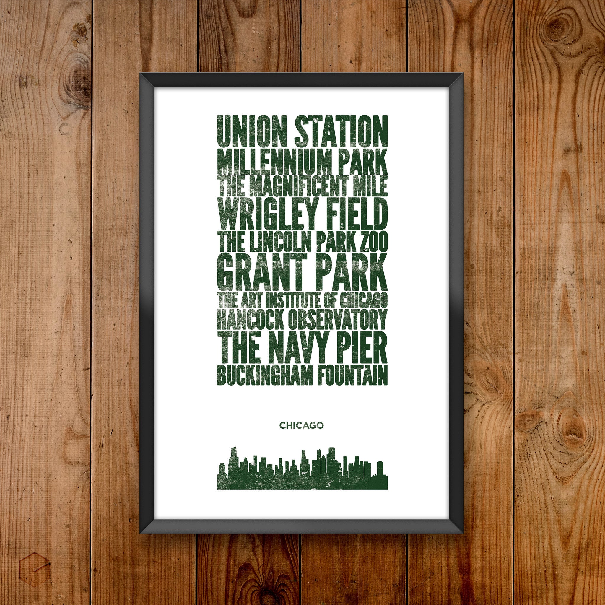 Chicago City Print