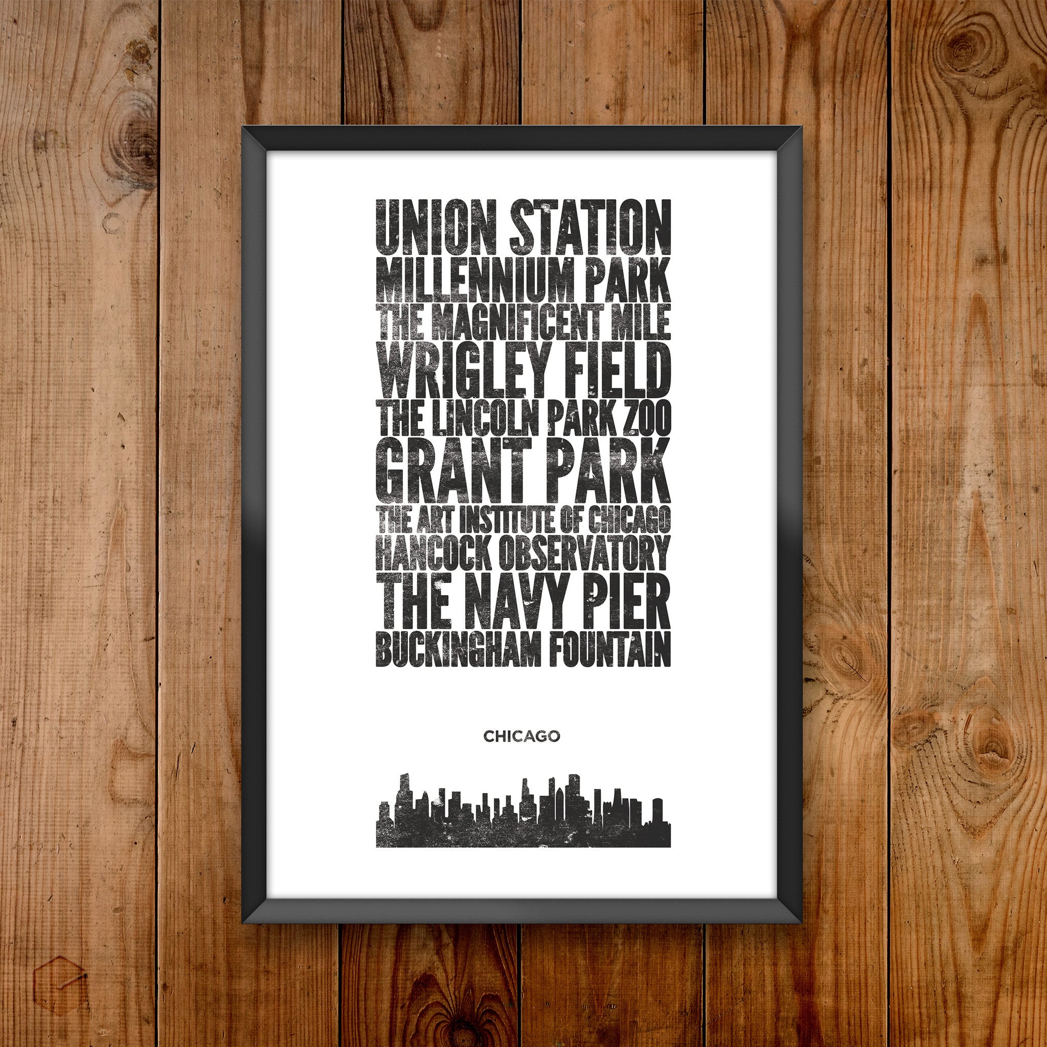 Chicago City Print