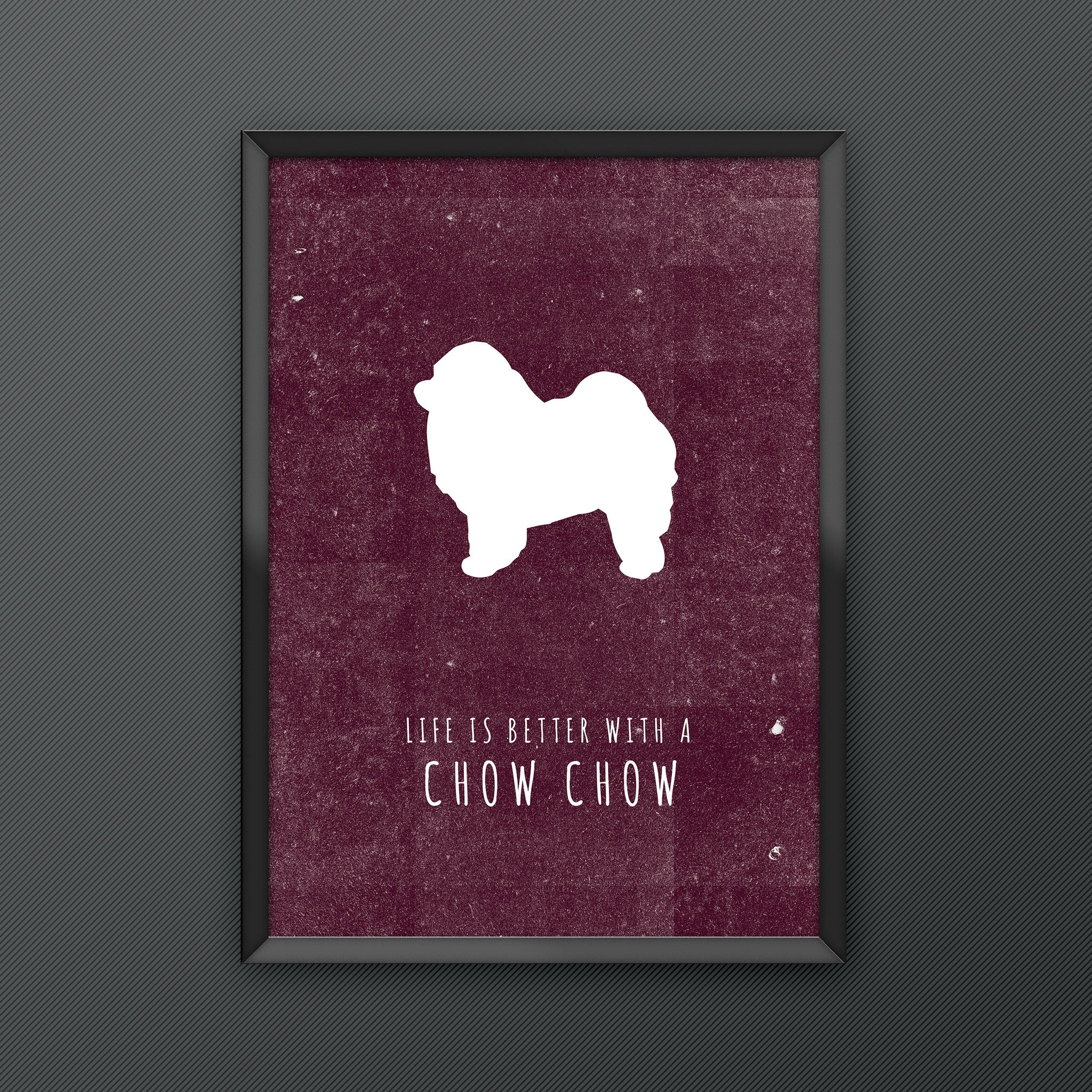 Chow Chow Dog Print