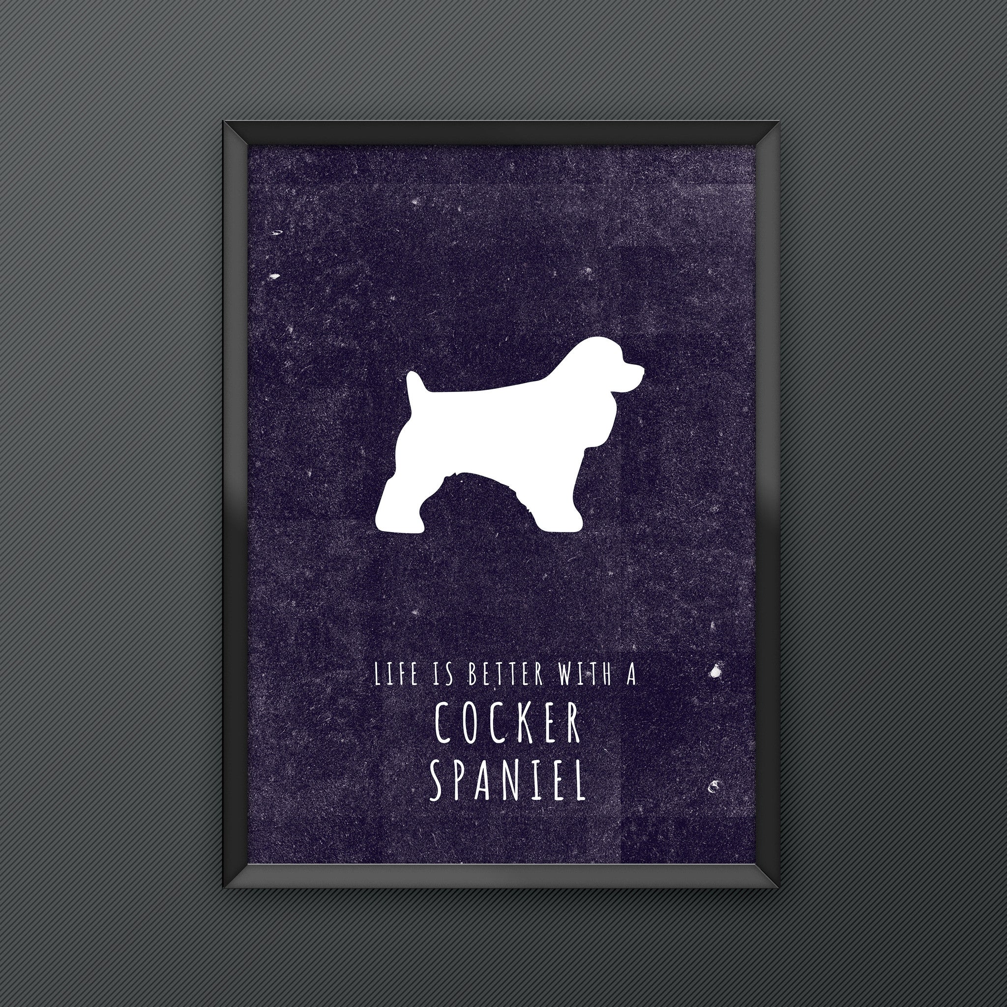 Cocker Spaniel Dog Print