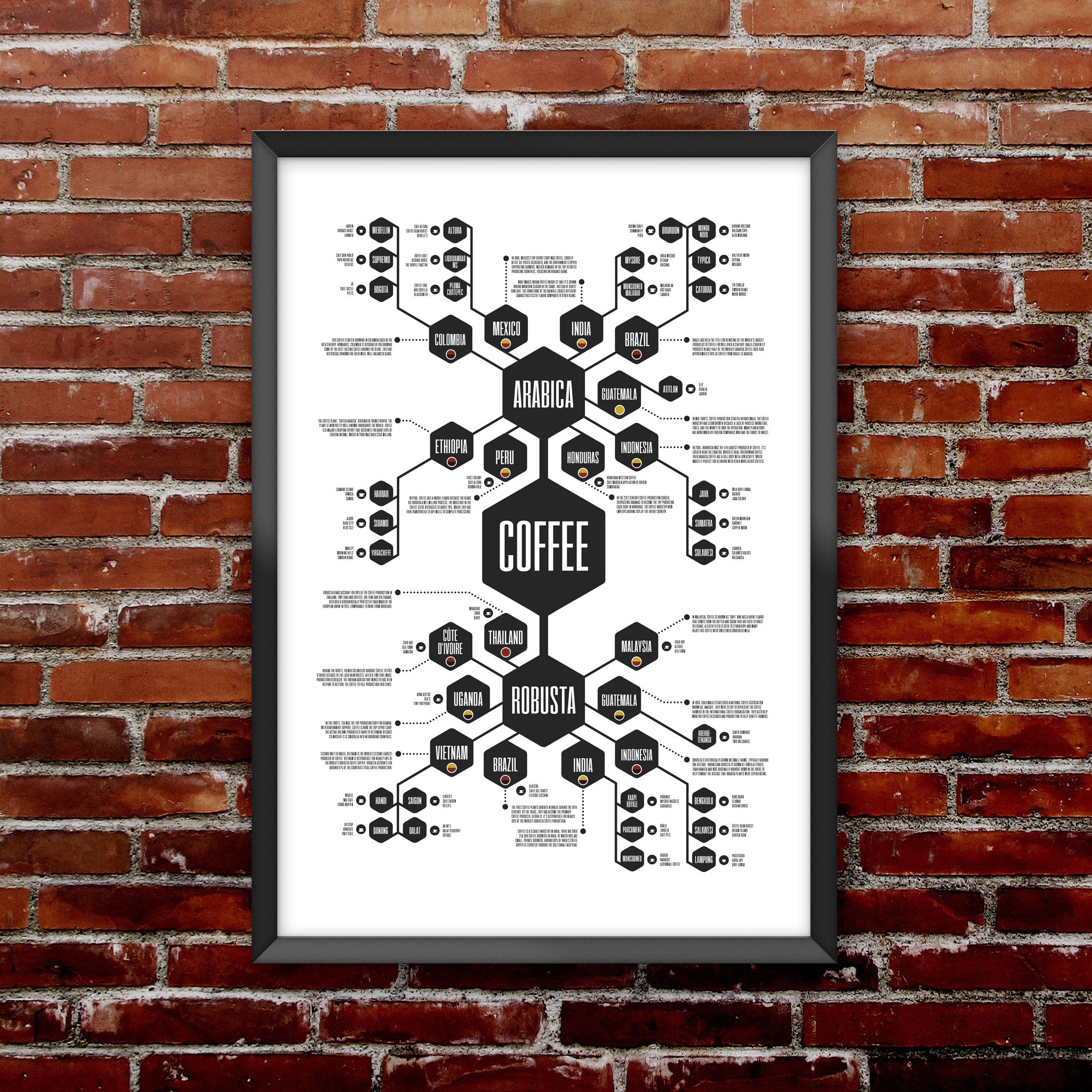 Coffee Diagram Print
